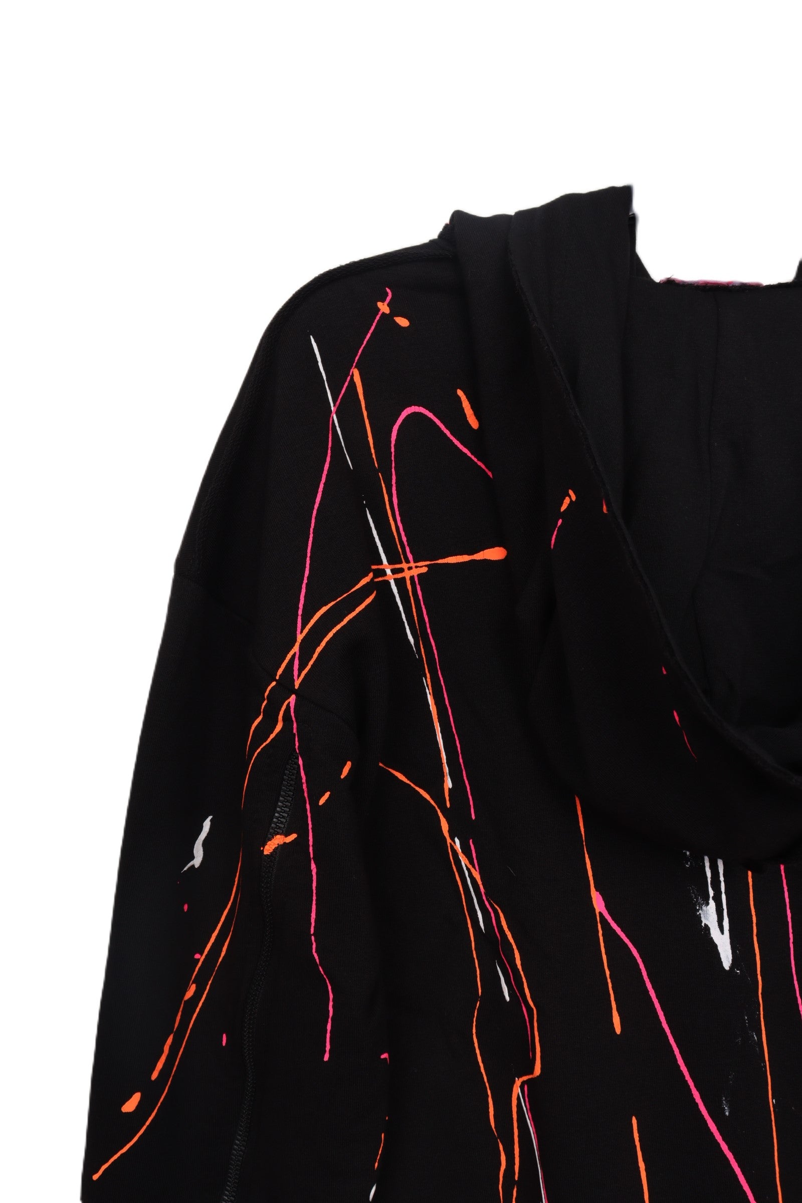 Lounge Jacket with Abstract Streaks