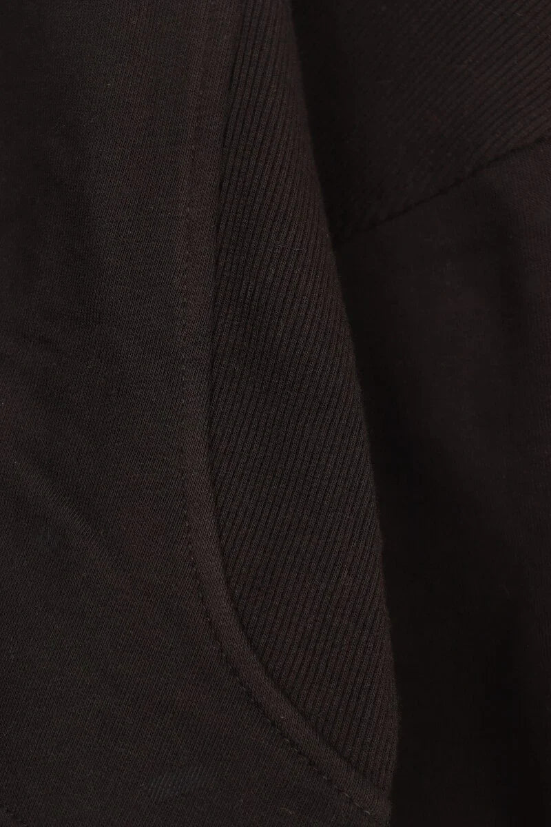 Cropped Cotton Sweatshirt