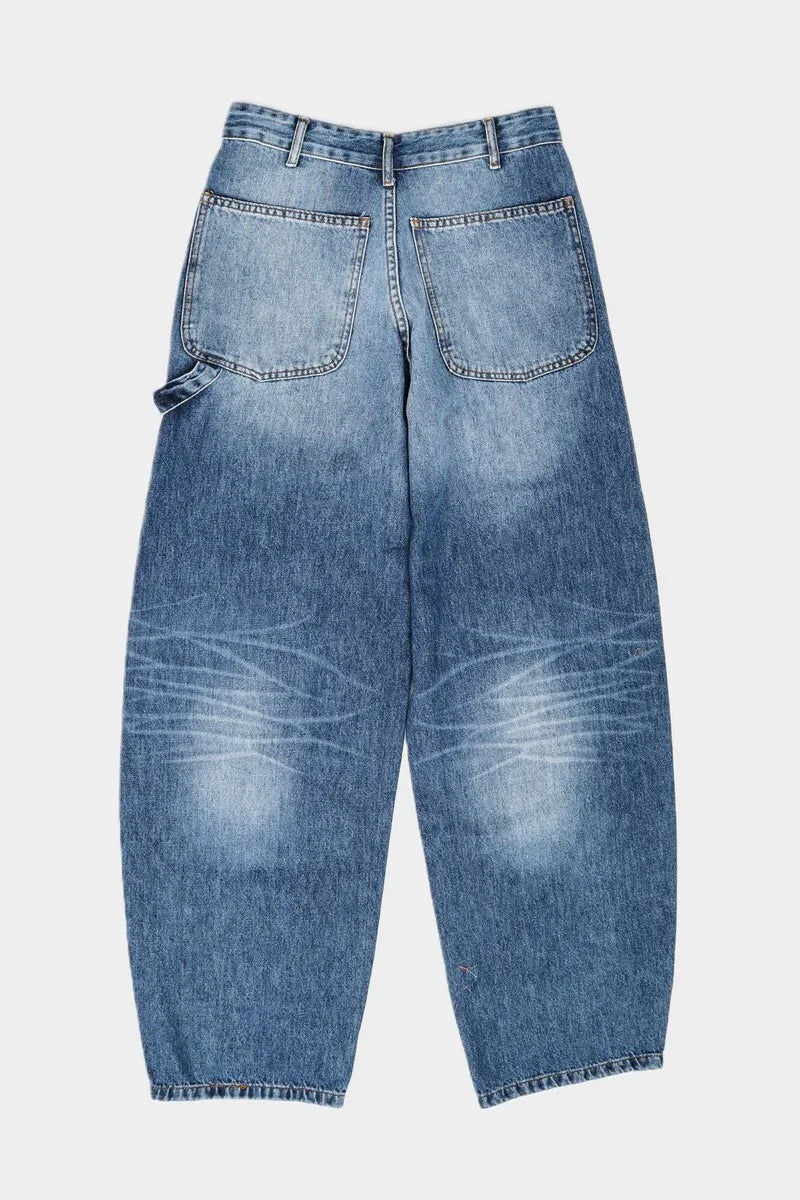 High Waist Washed Jeans