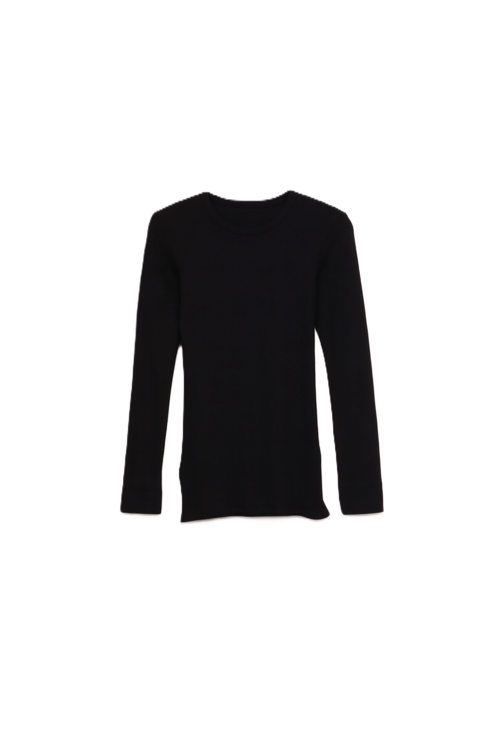 Ribbed Long Sleeves Top