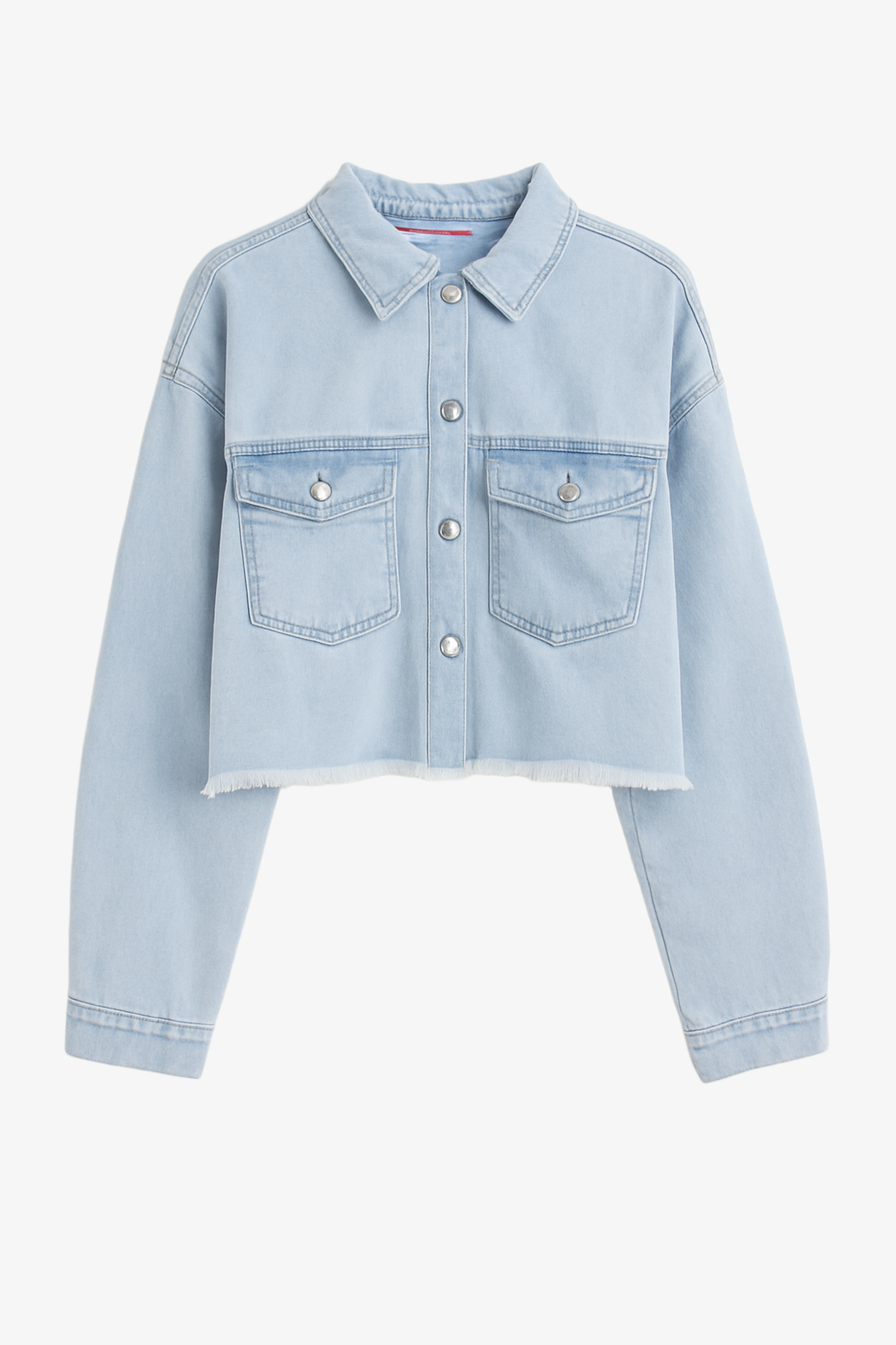 Denim Cropped Shirt