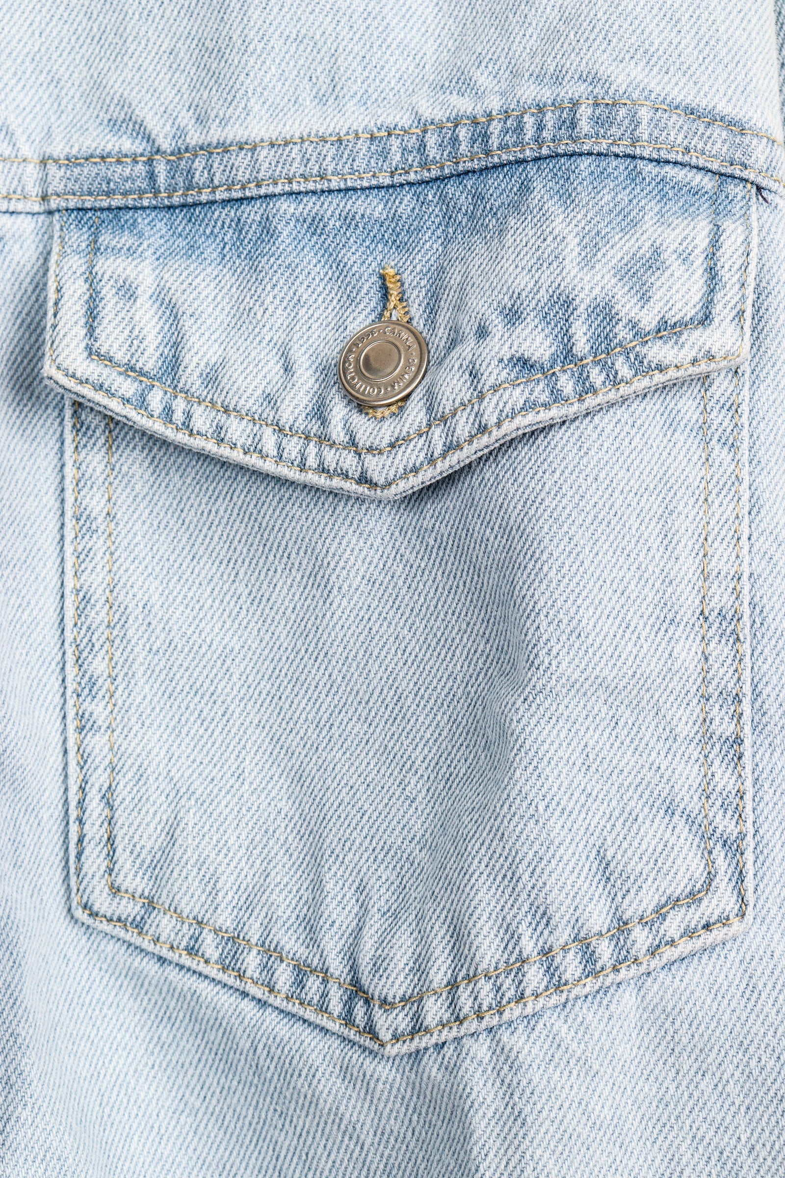 Denim Cropped Shirt