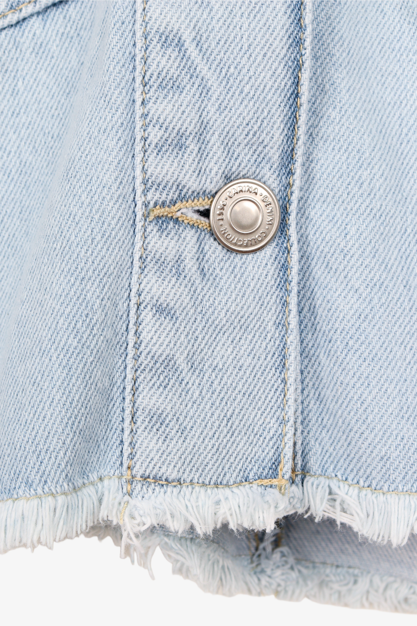 Denim Cropped Shirt
