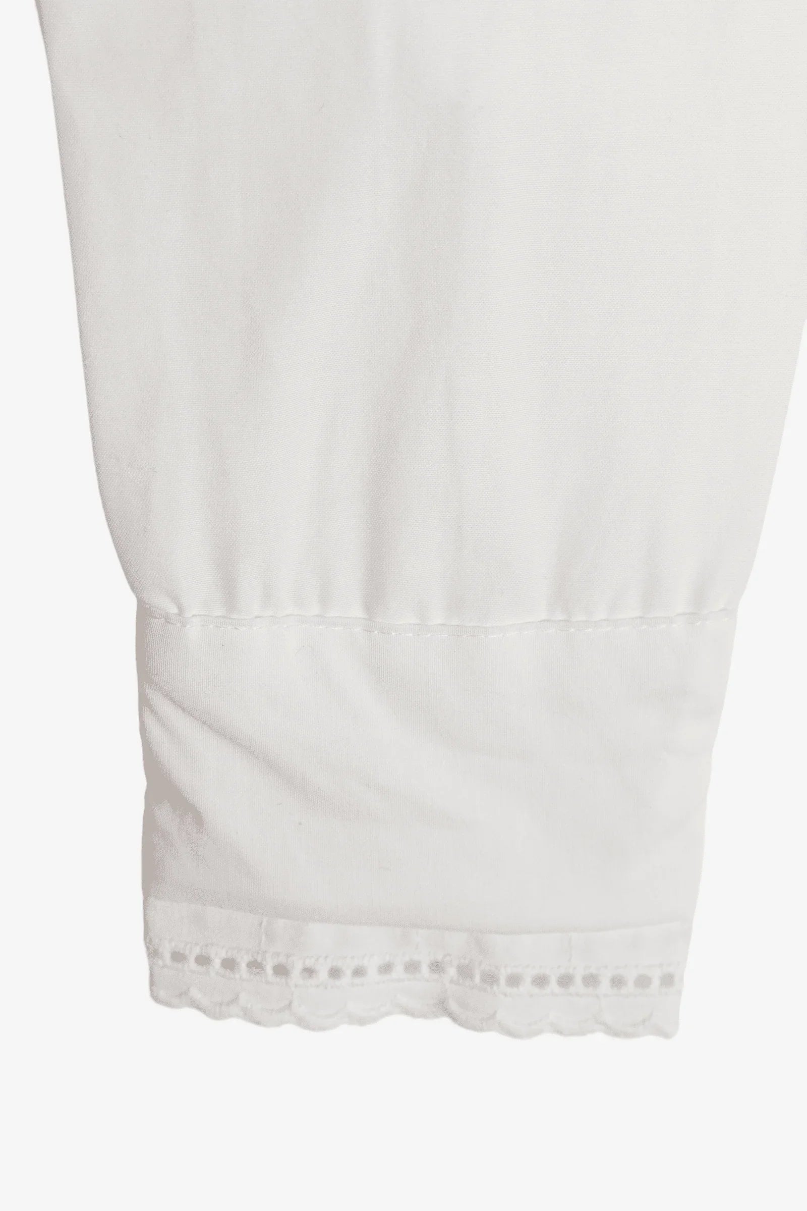 Off White Poplin Shirt