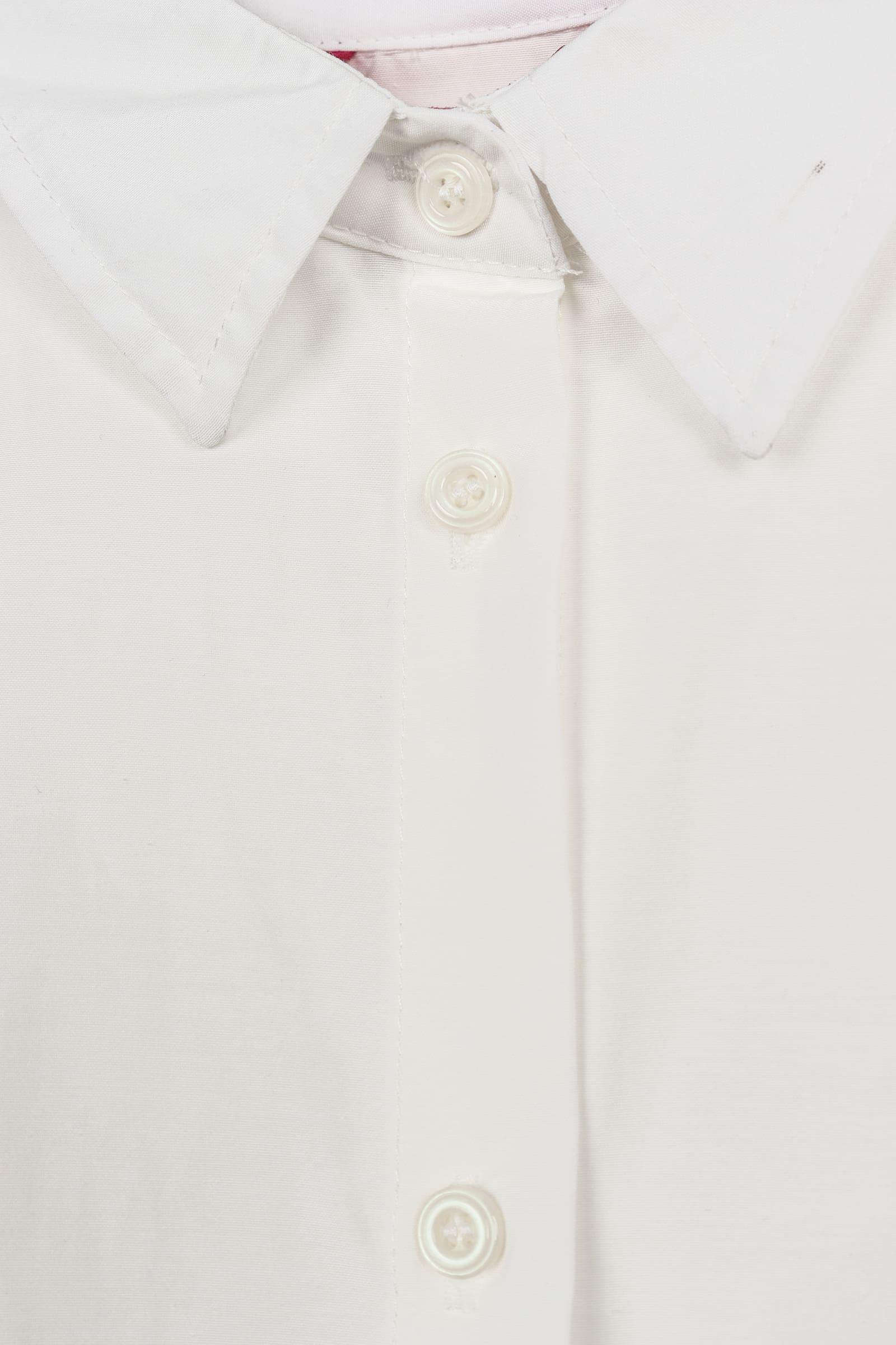 Off White Poplin Shirt