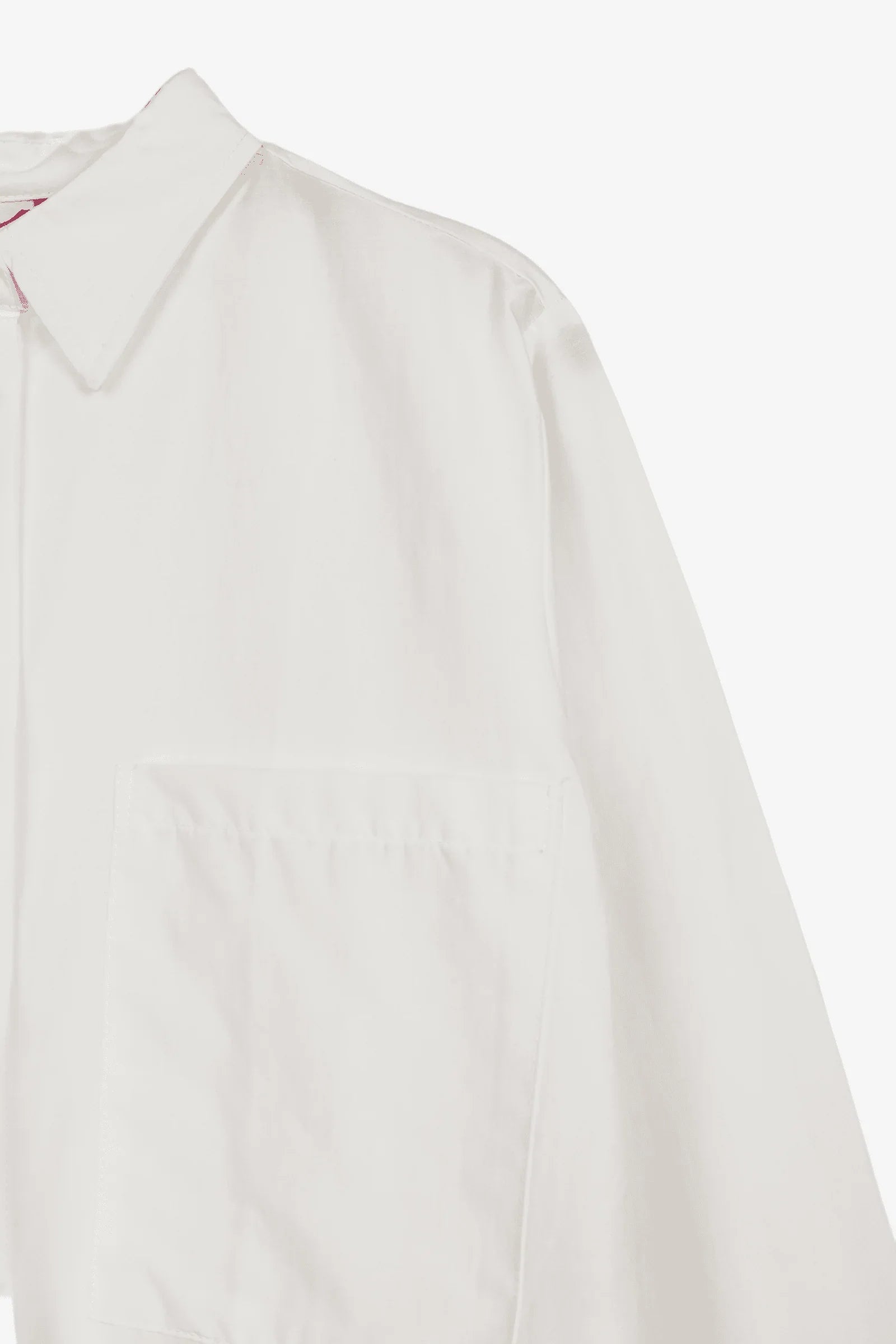 Off White Poplin Shirt