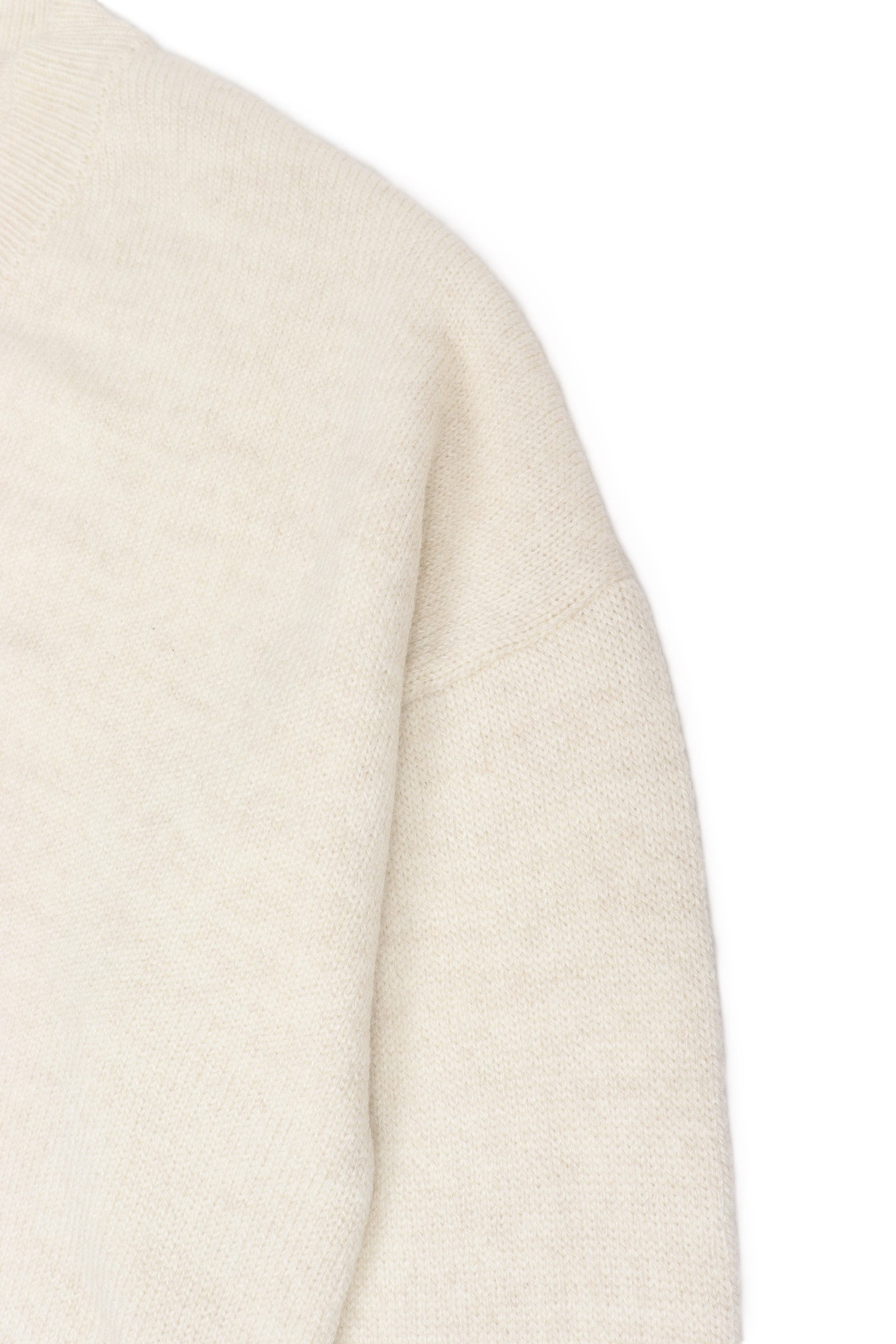 Knitted Ribbed Trim Pullover