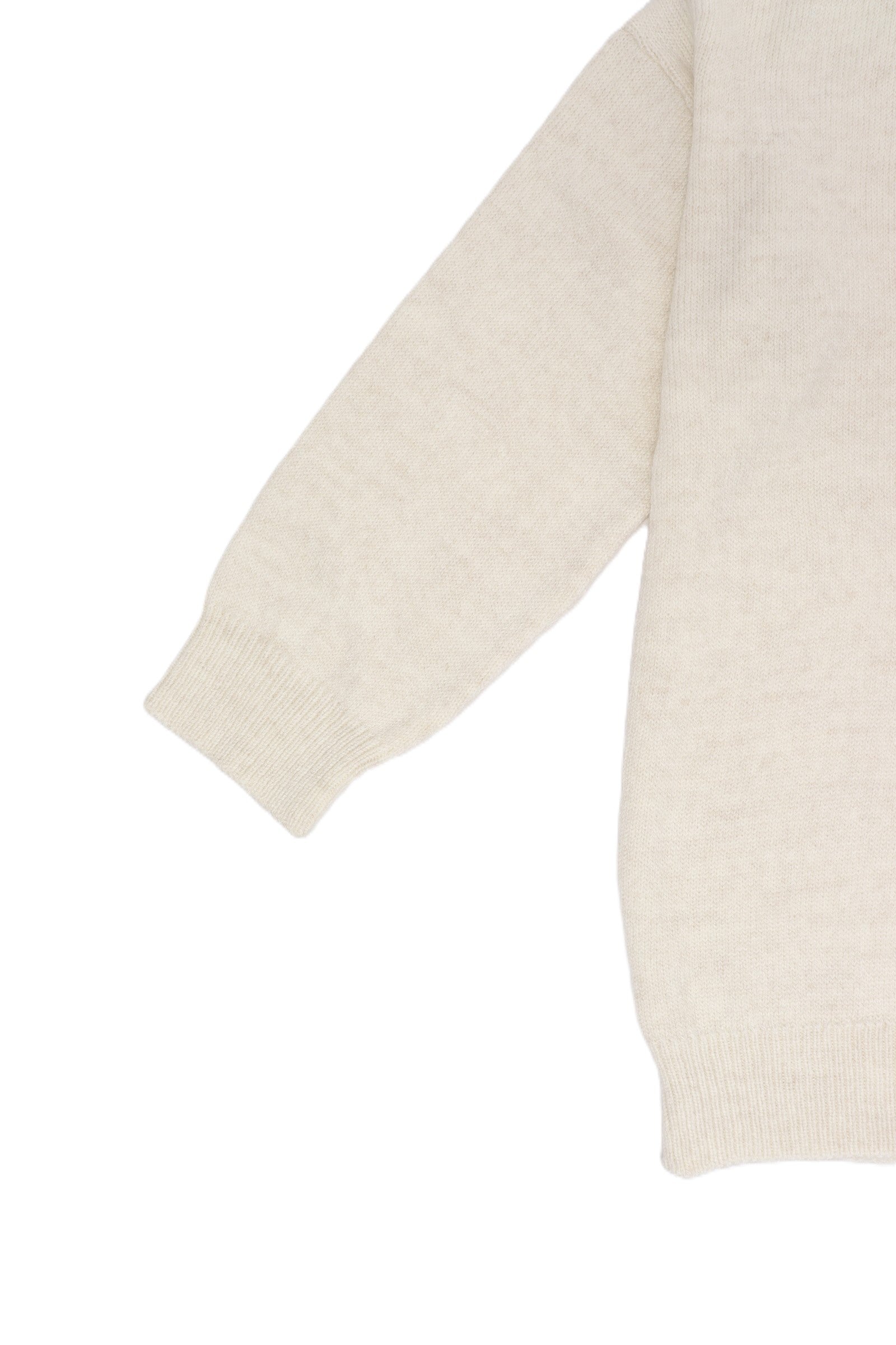 Knitted Ribbed Trim Pullover