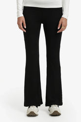 Elastic Waist Flare Pants