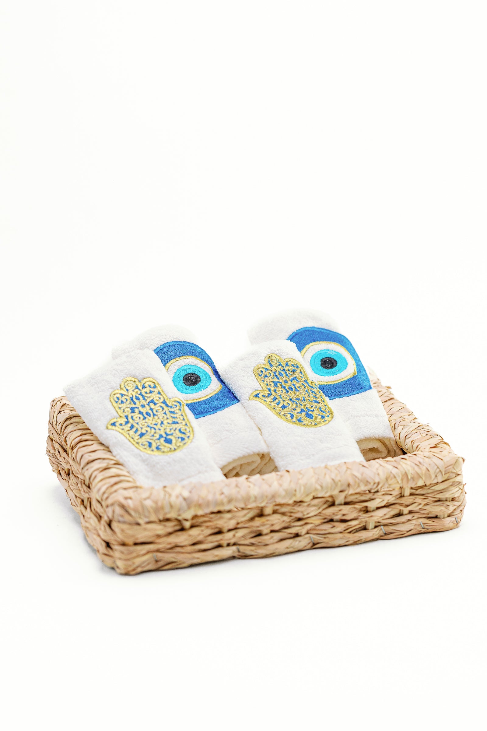 Embroidered Guest Towels (Pack of 4)