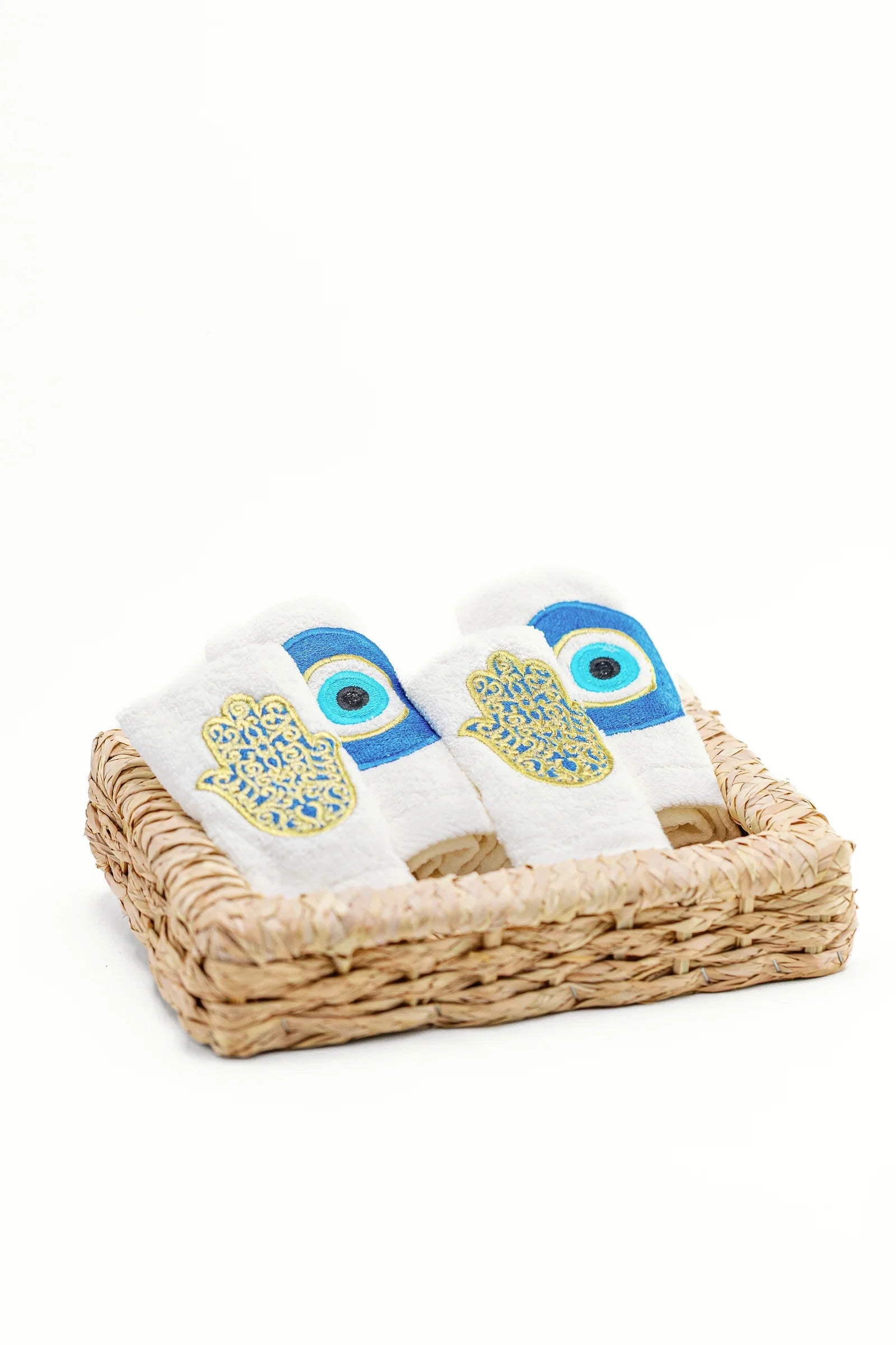 Embroidered Guest Towels (Pack of 4)