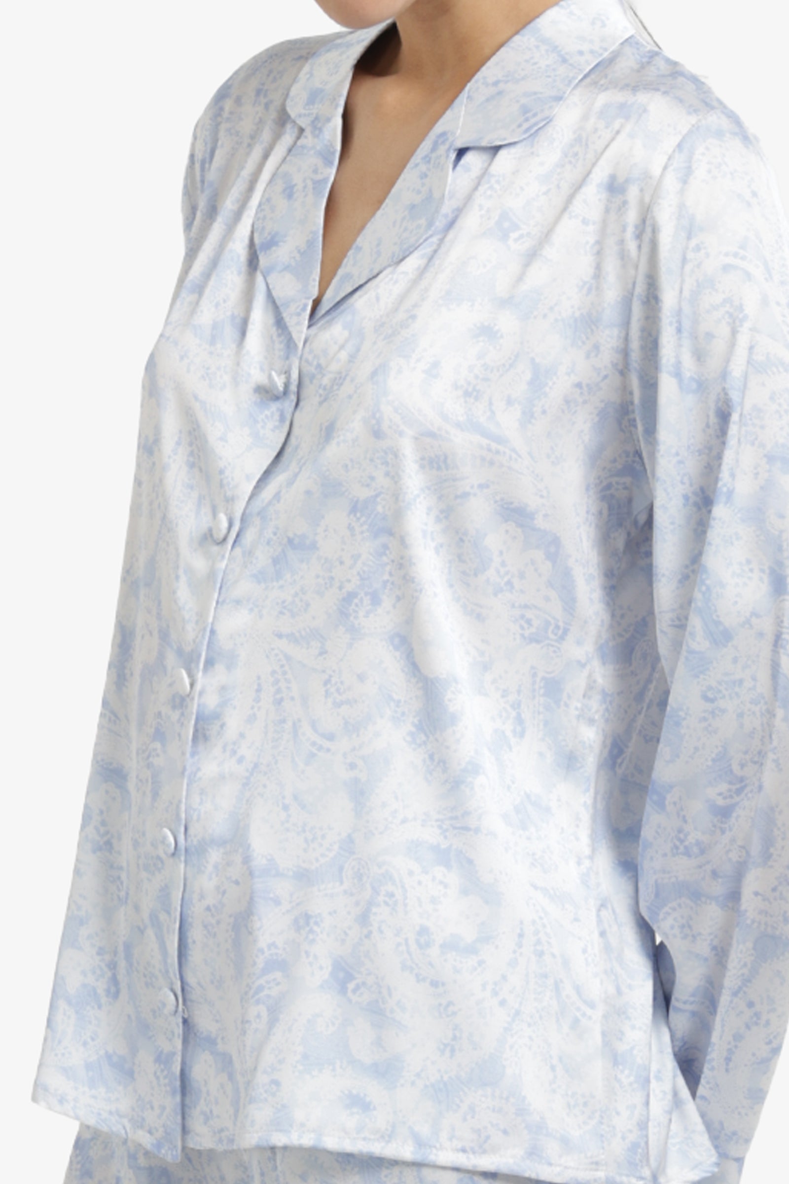 Blue & White Pyjama Set