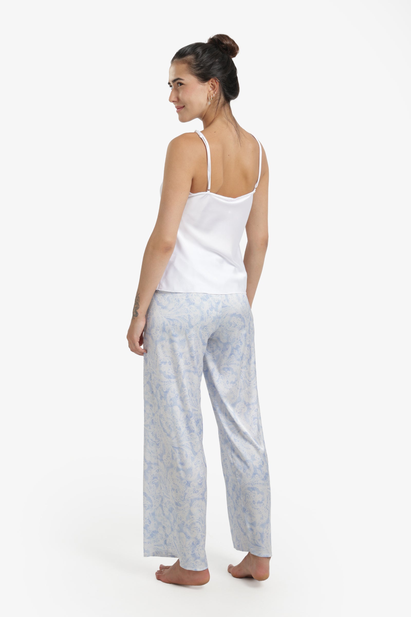 Criss-Cross V-Neck Pyjama Set