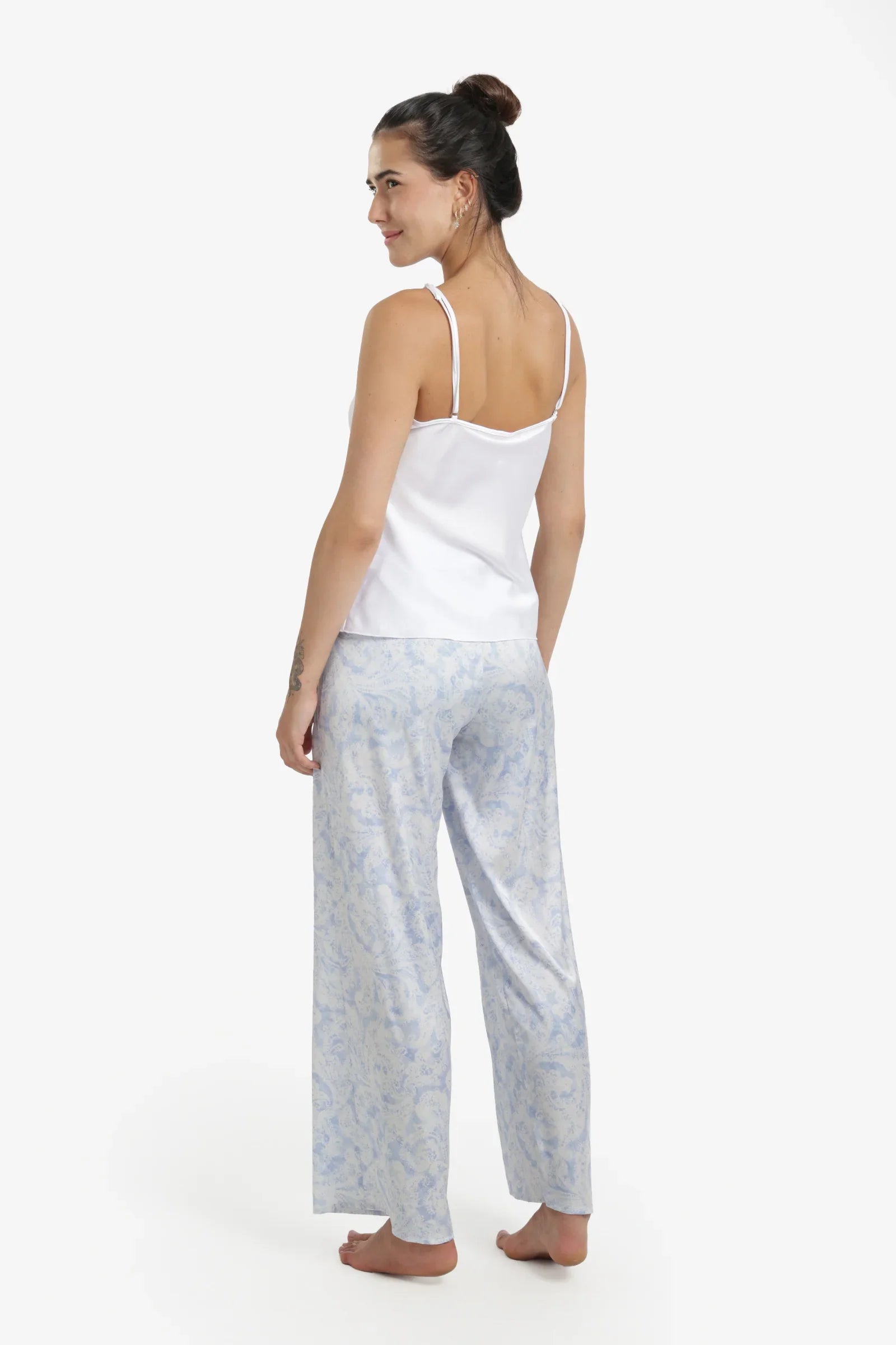 Criss-Cross V-Neck Pyjama Set