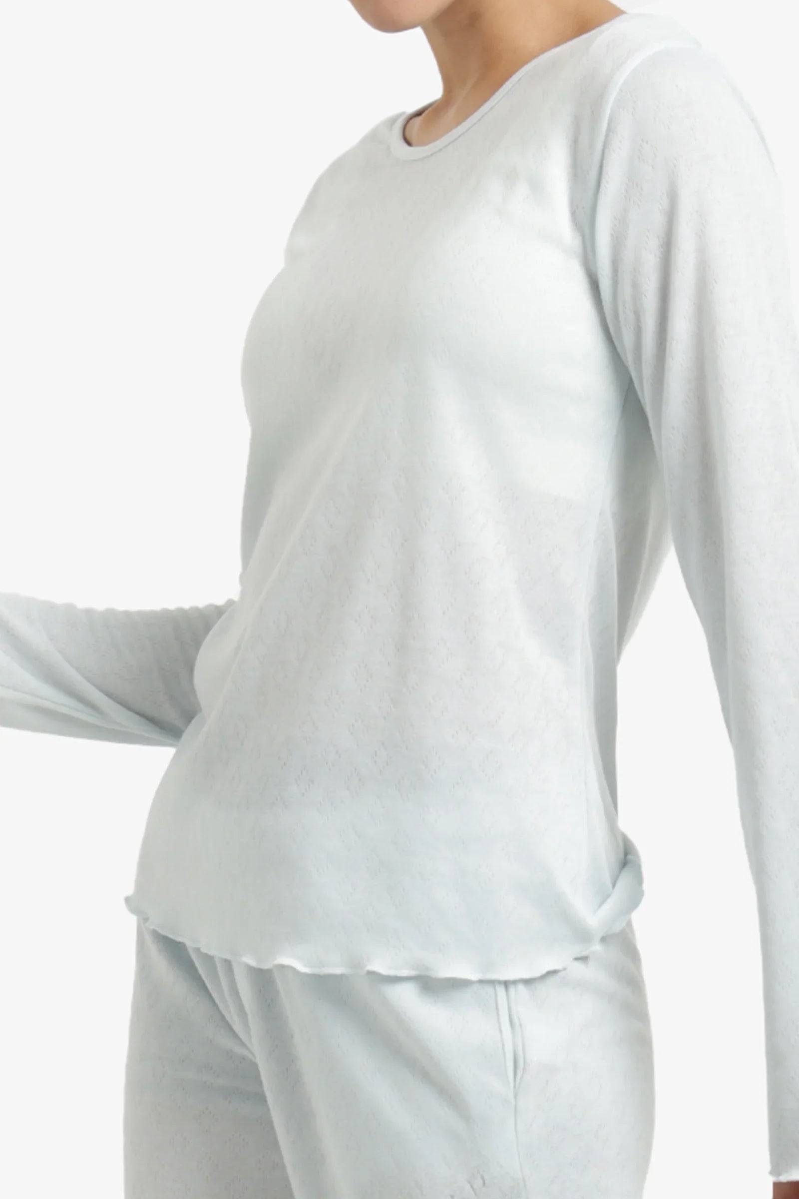 Self Pattern Pyjama Set