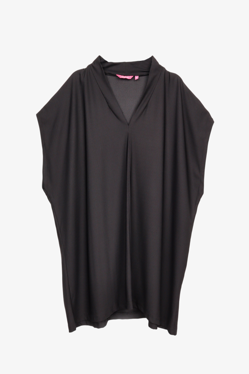 Black Crepe Blouse