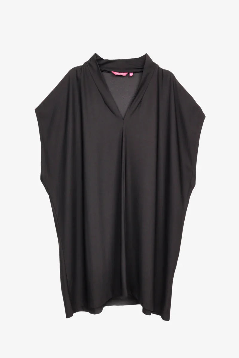 Black Crepe Blouse