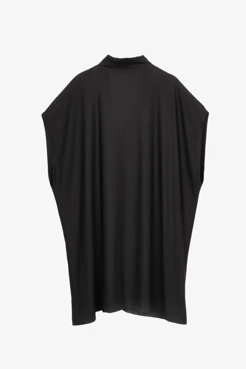 Black Crepe Blouse