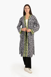 كيمونو بطبعة "No Risk No Magic"