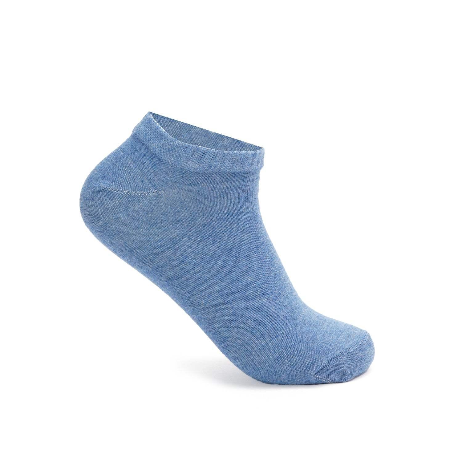 Solid Ankle Length Socks - 5 Pairs - Carina - كارينا
