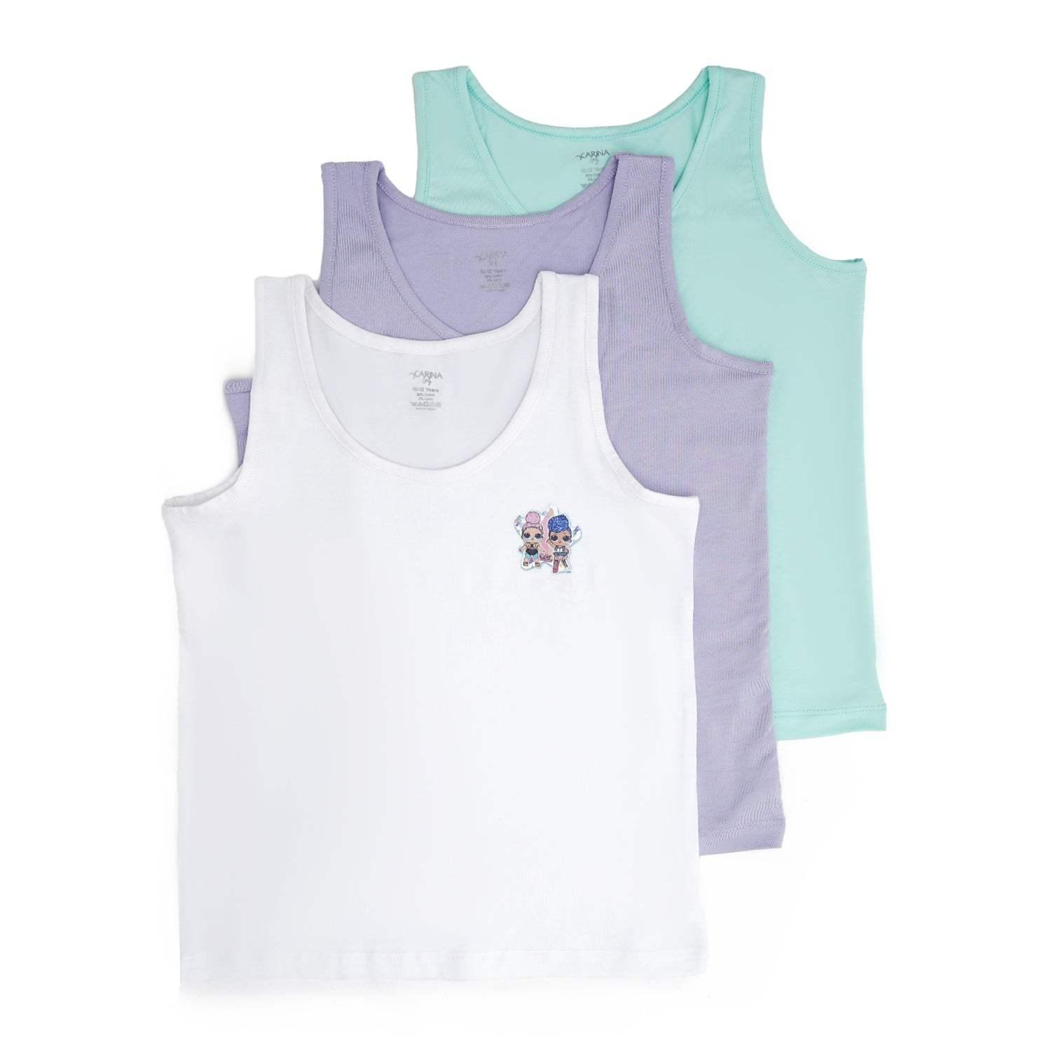 Pack of 3 Girly Basic Top - Carina - كارينا