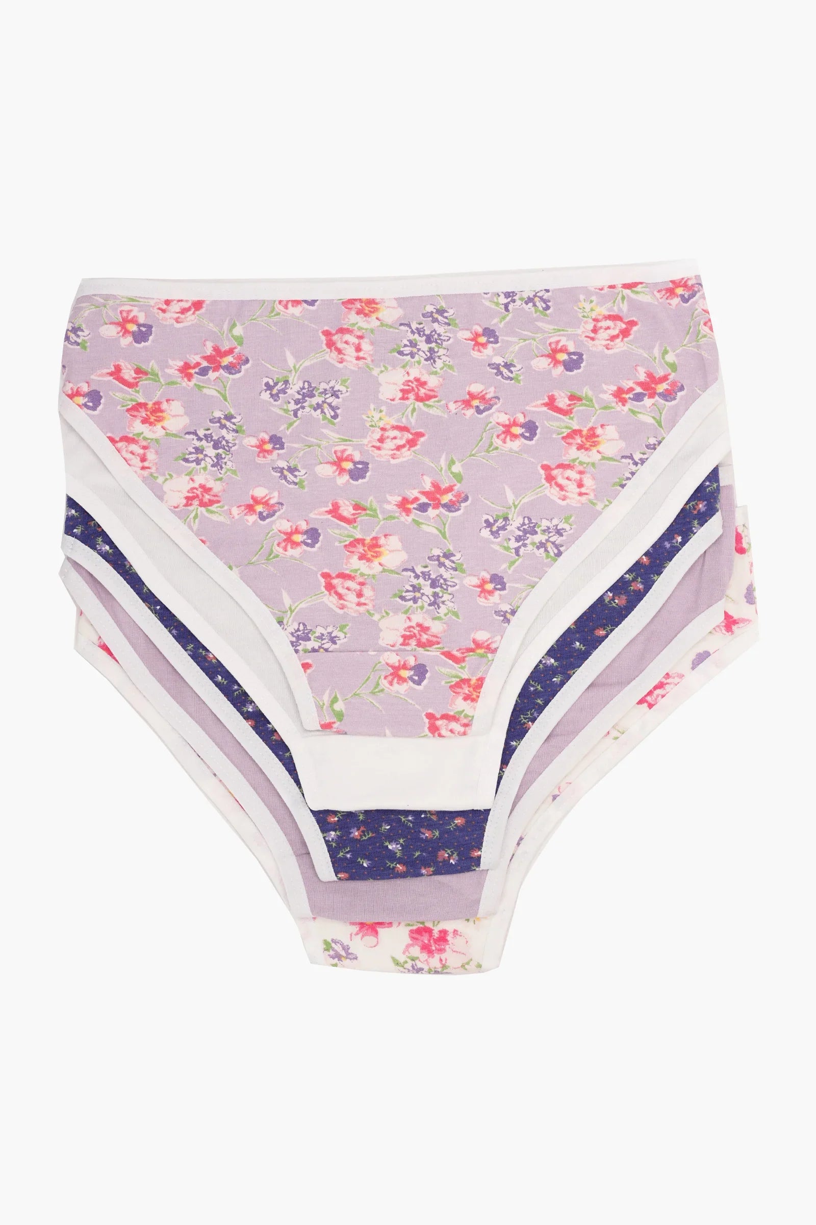 Pack of 5 Girly Brief Panties