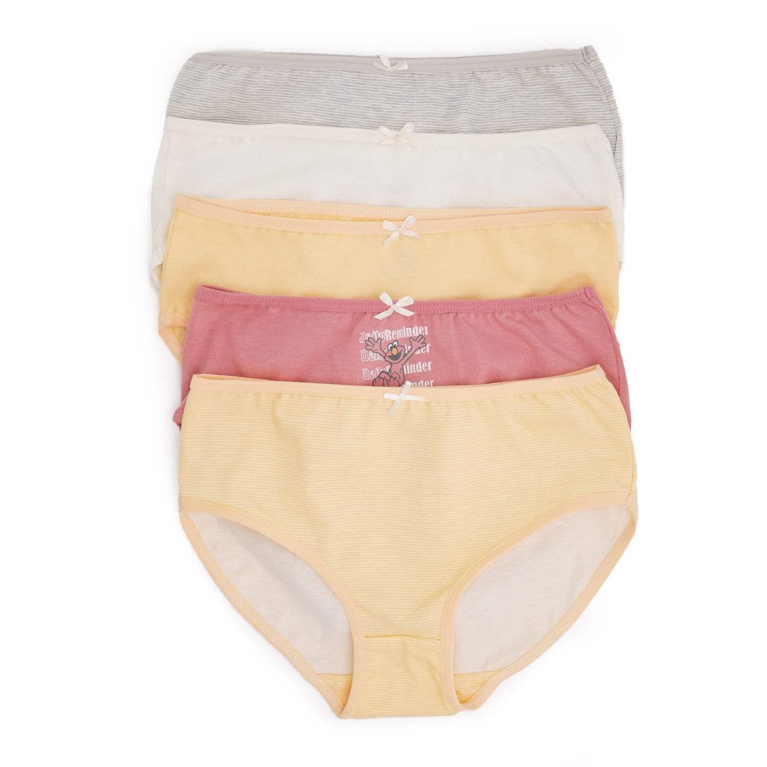 Pack of 10 Girly Brief Panties - Carina - كارينا