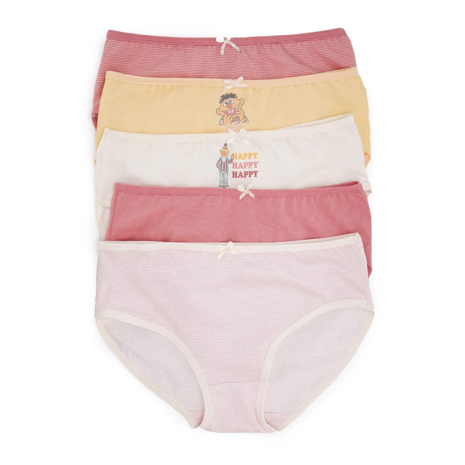Pack of 10 Girly Brief Panties - Carina - كارينا