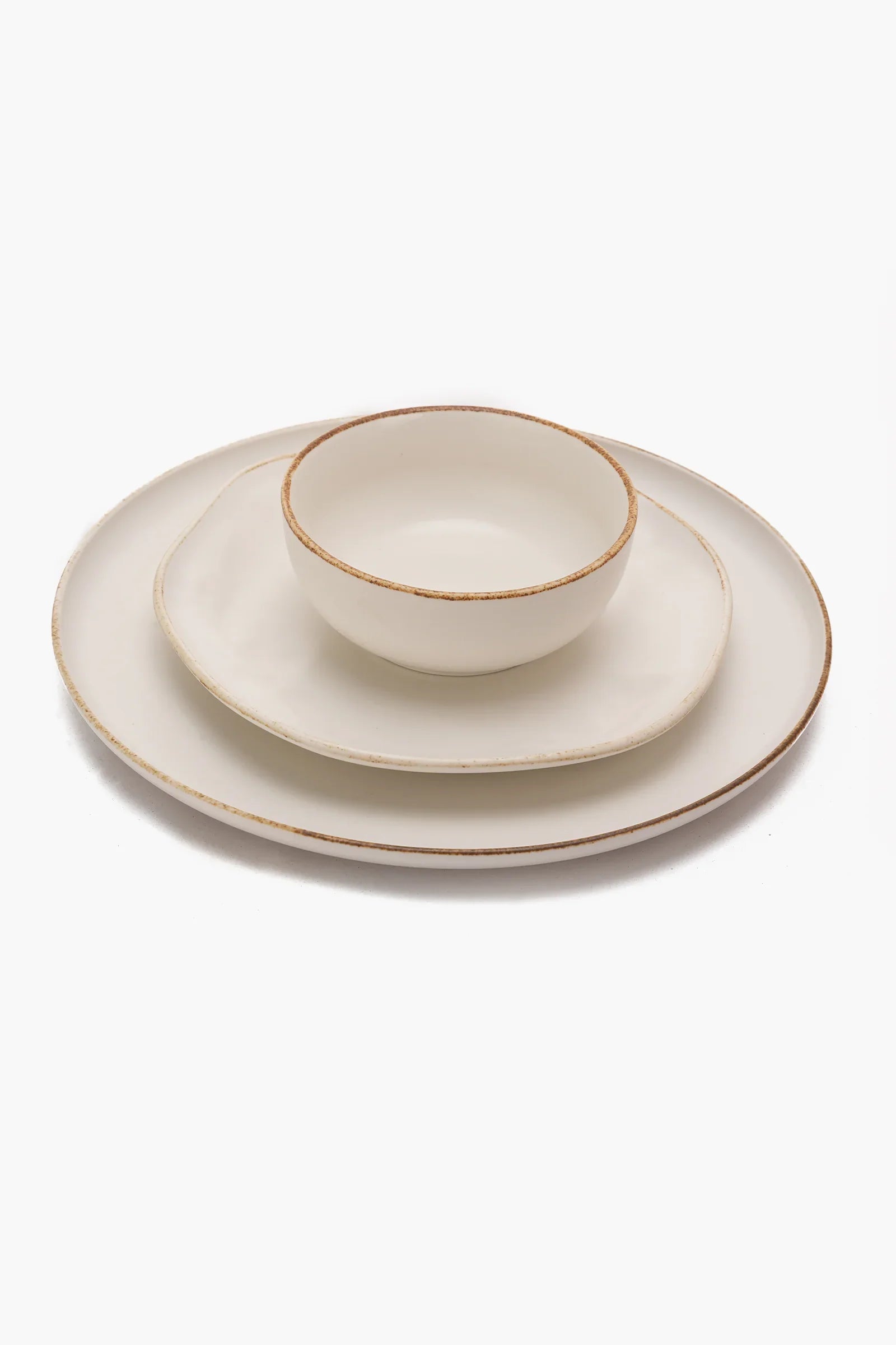 Beige Dinner Plate - 21 cm