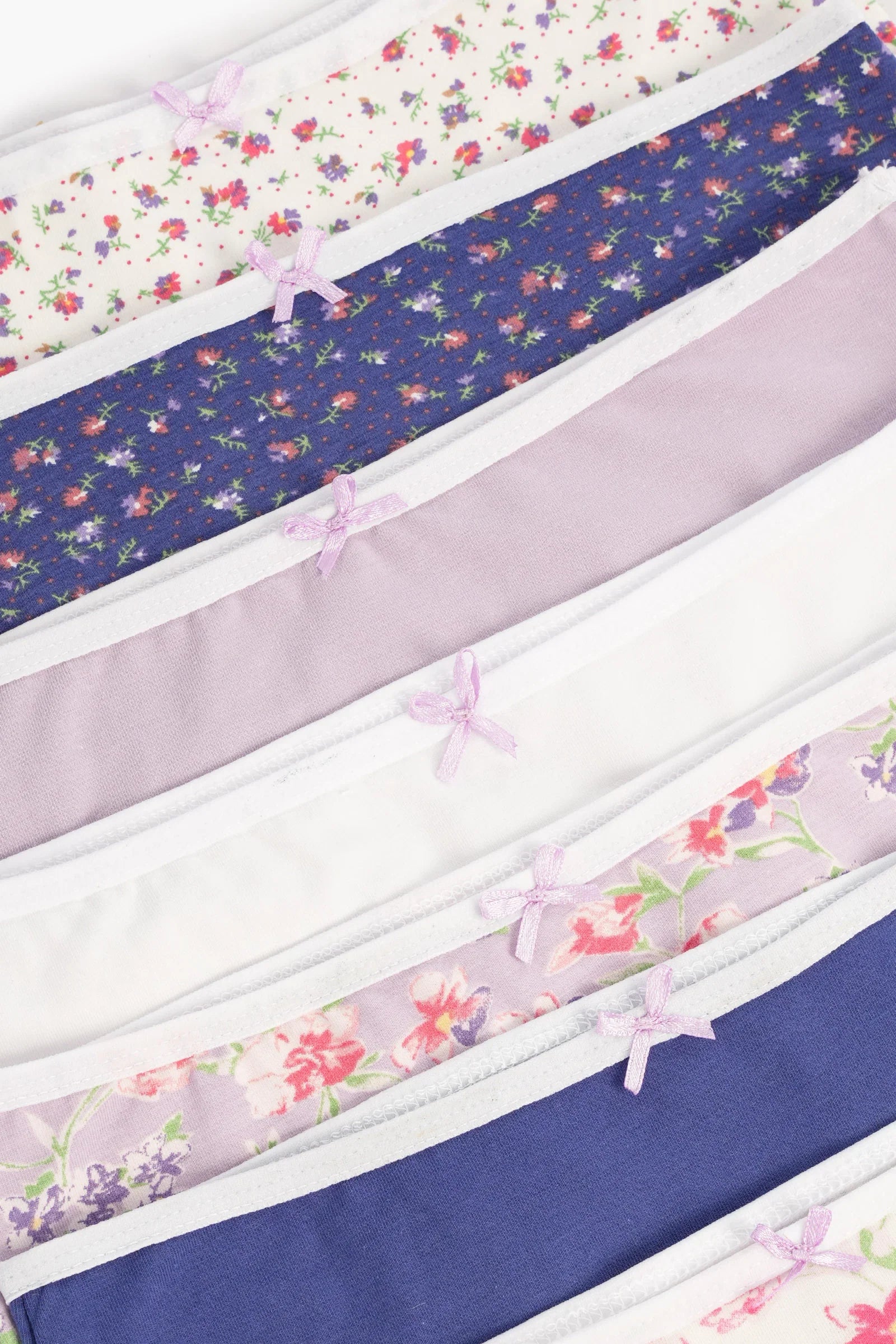 Pack of 7 Colored Brief Panties