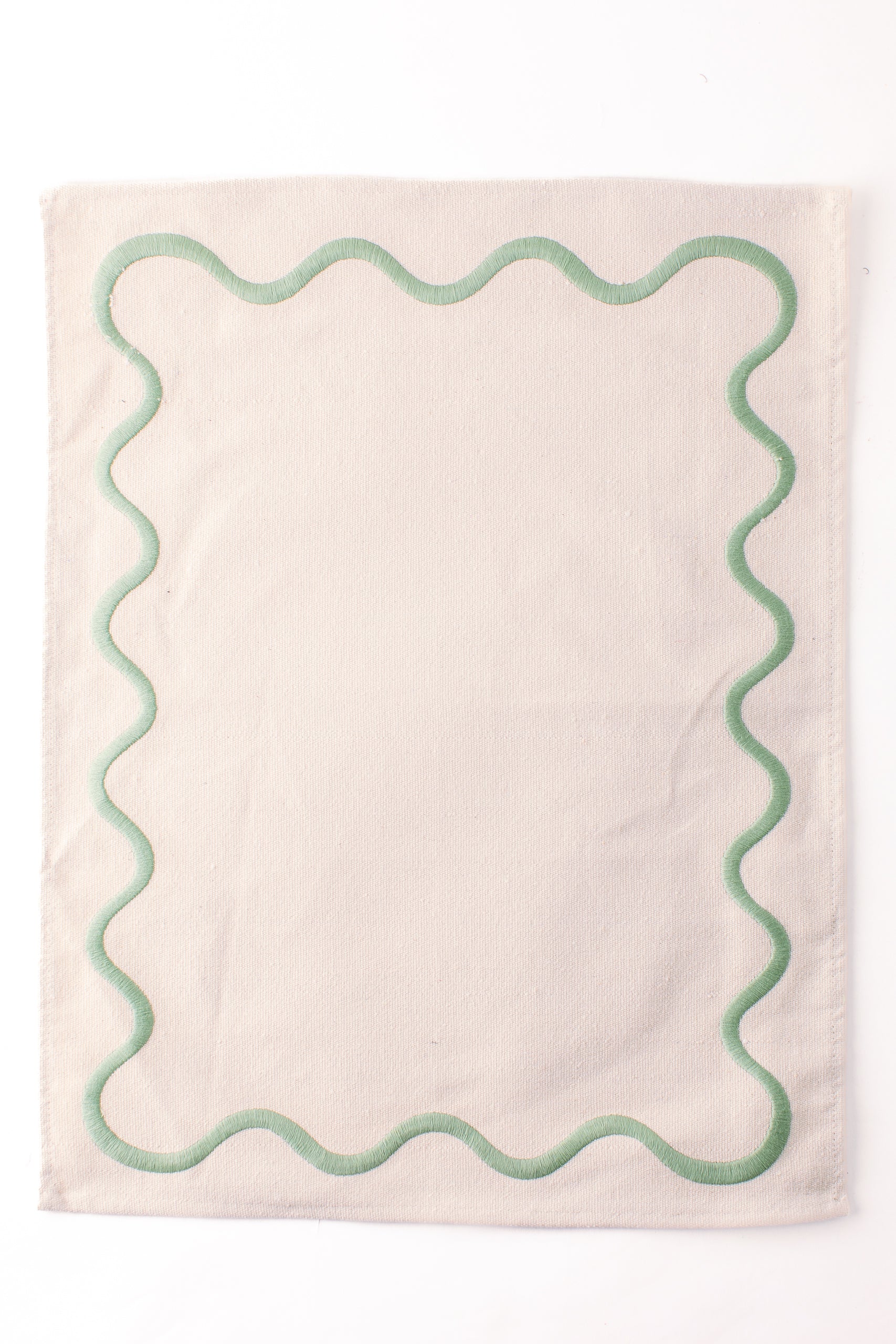 Placemat with Wiggle Pattern
