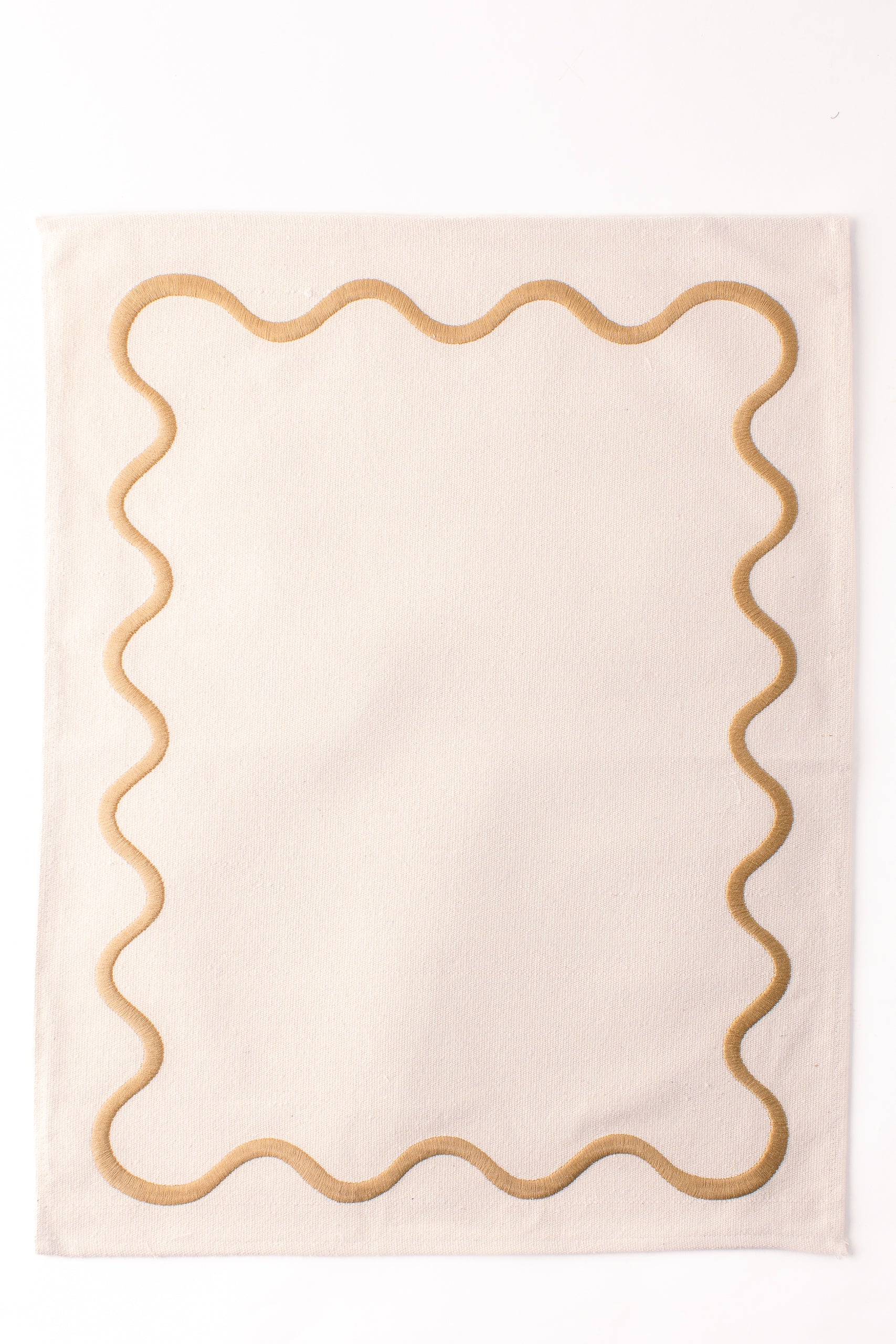 Placemat with Wiggle Pattern