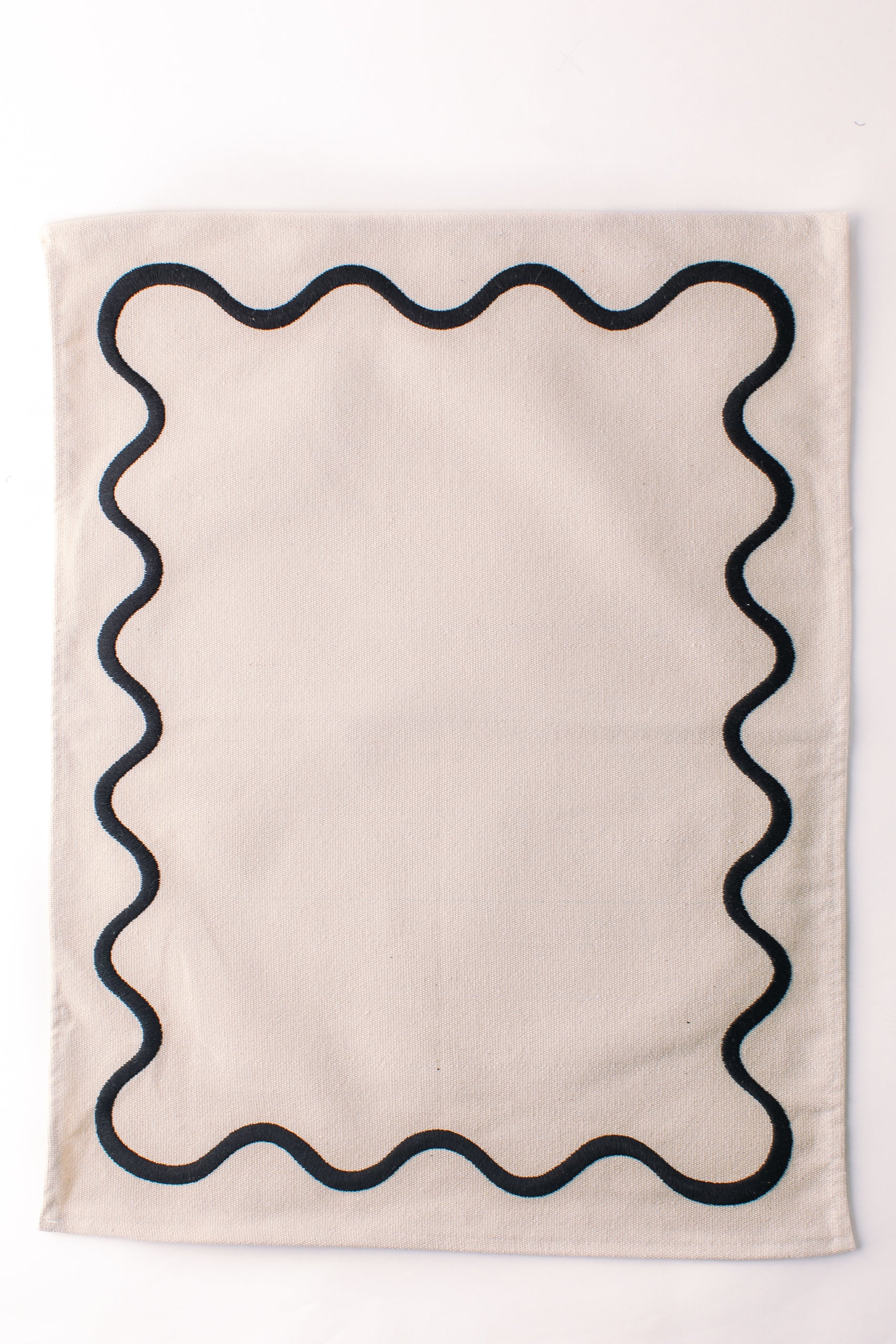 Placemat with Wiggle Pattern