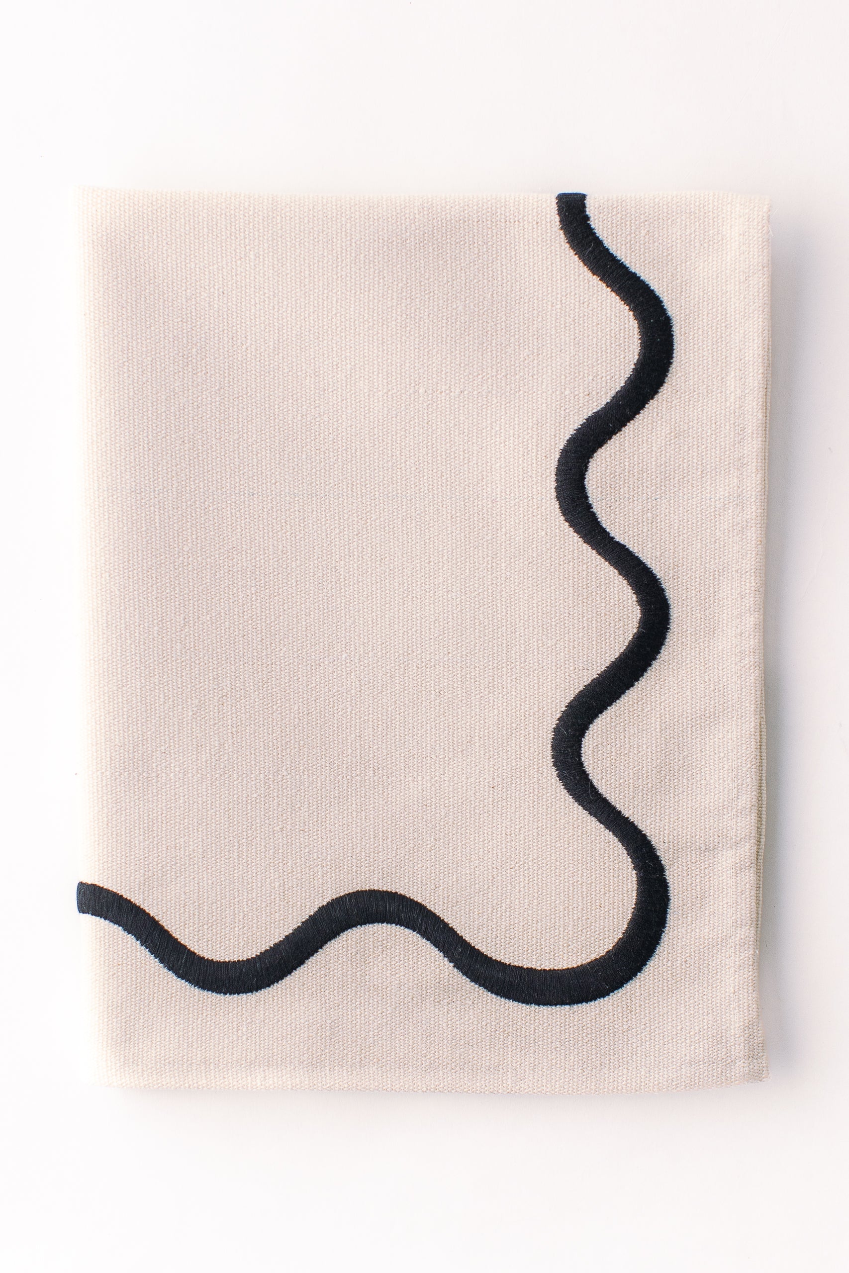 Placemat with Wiggle Pattern