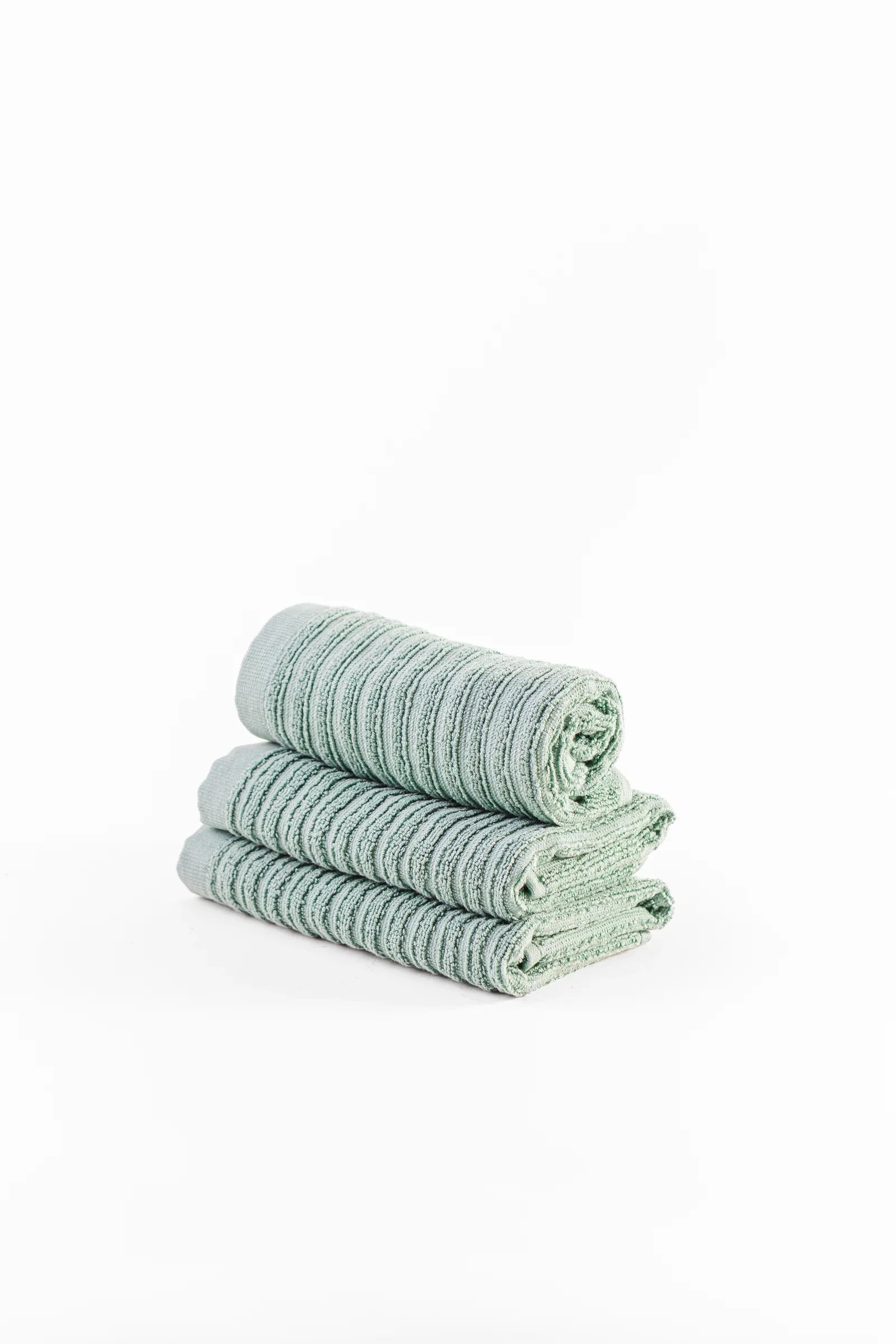 Ribbed Towel Set - 3 Pcs