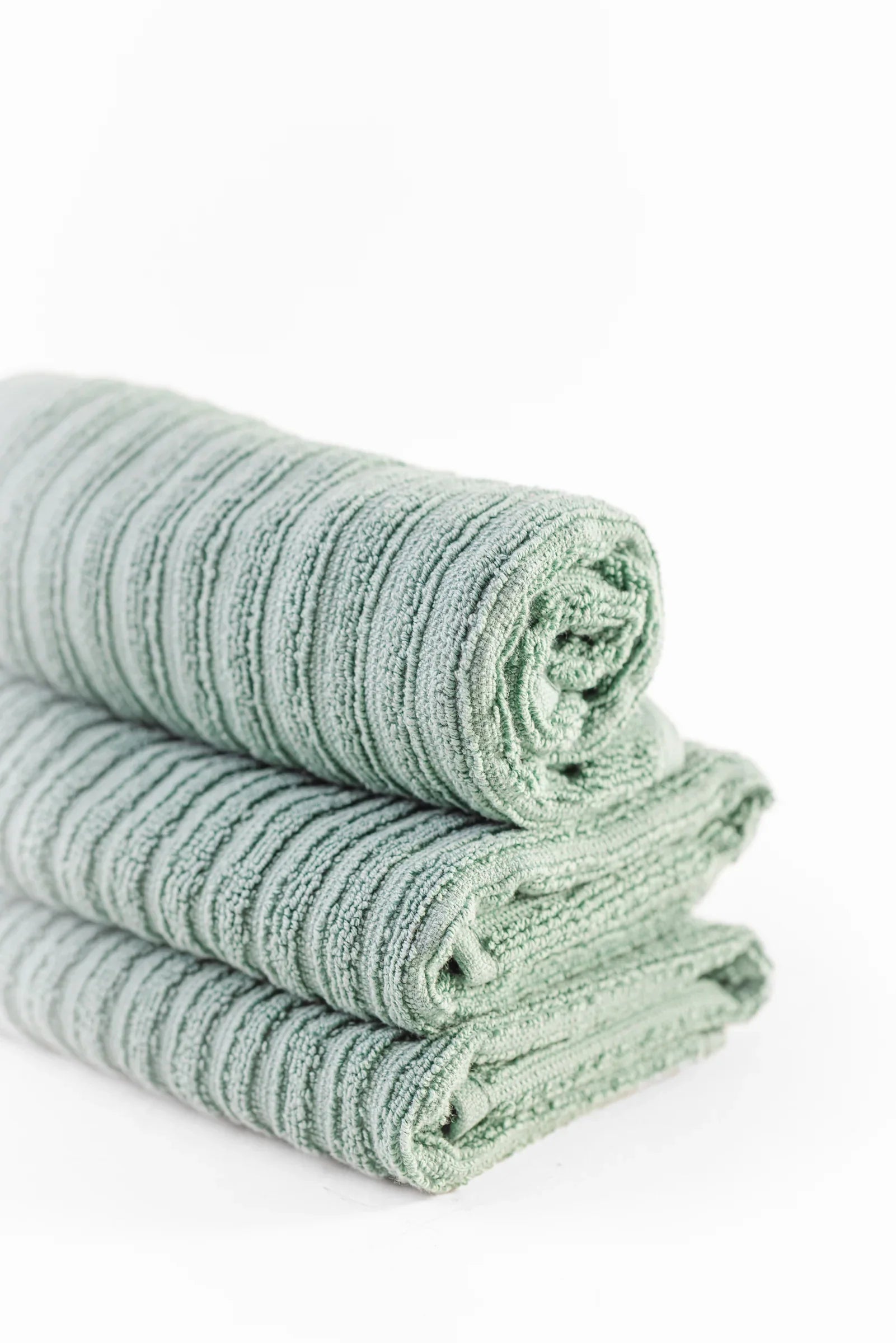 Ribbed Towel Set - 3 Pcs