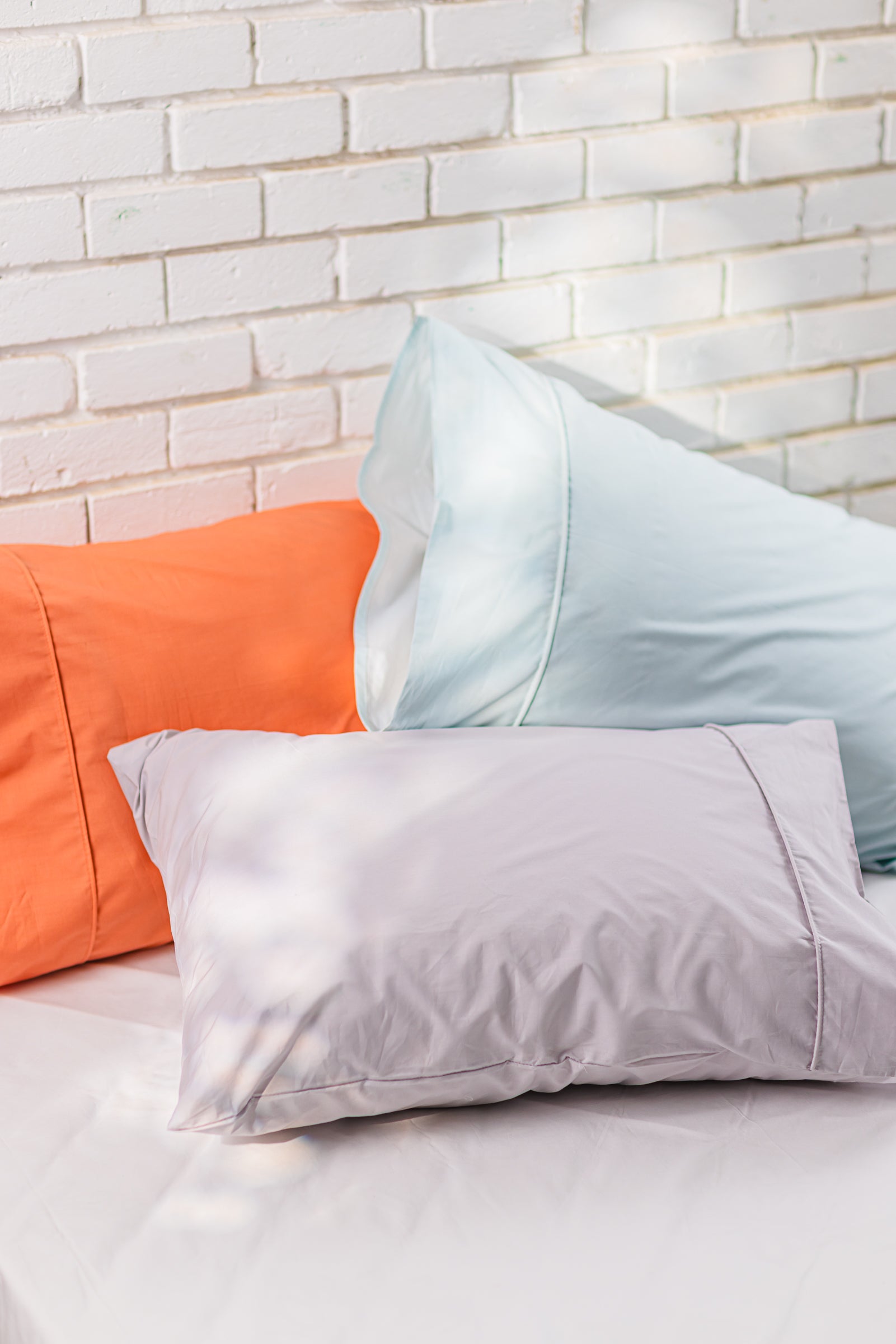 TC200 Pipping Pillowcases - 2 Pcs