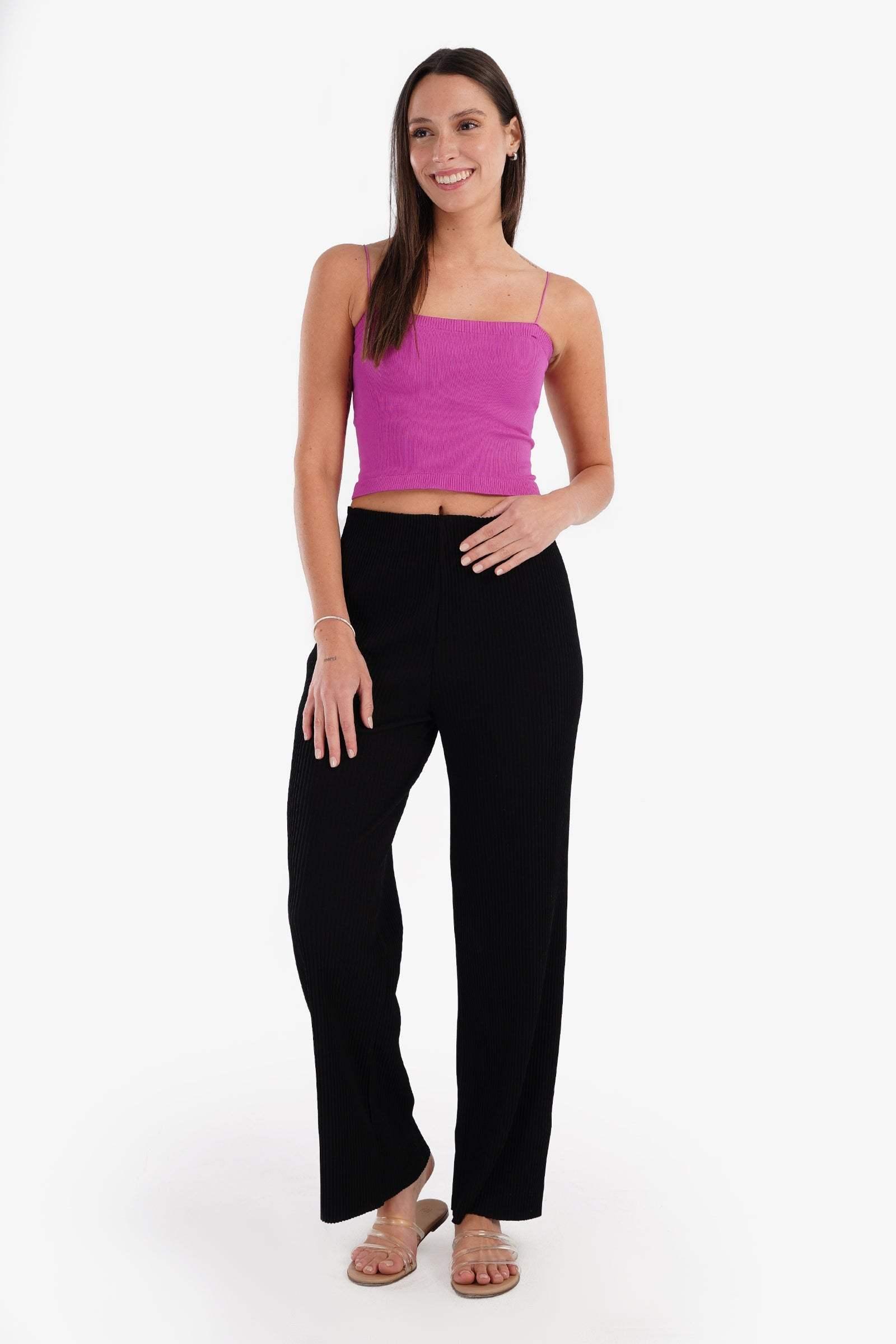 Spaghetti Straps Cropped Top - Carina - كارينا