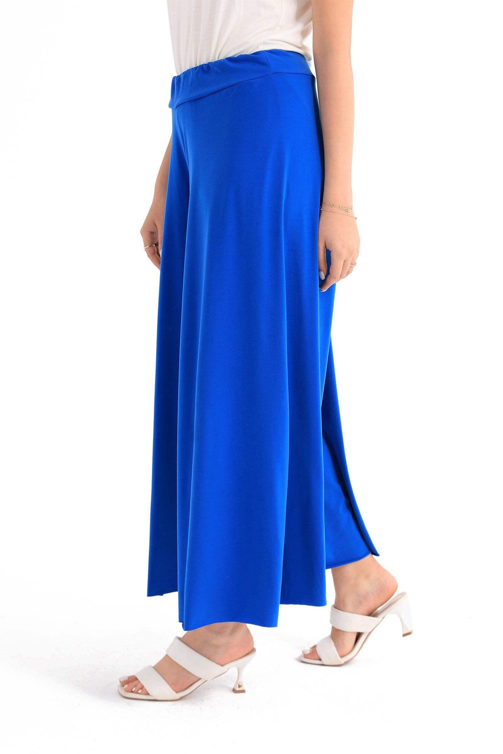 Ankle Length Wide Leg Pants - Carina - كارينا