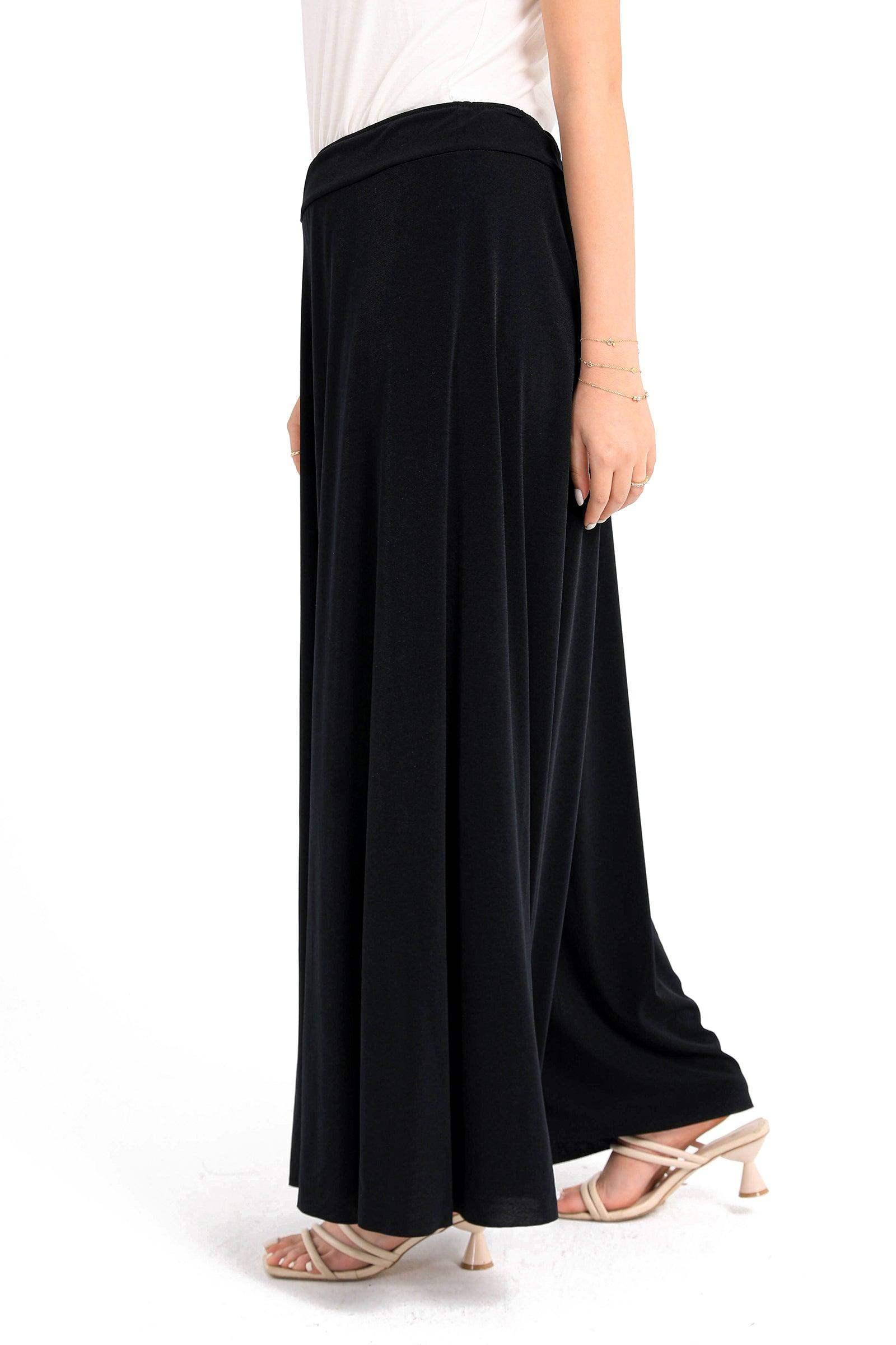 Ankle Length Wide Leg Pants - Carina - كارينا