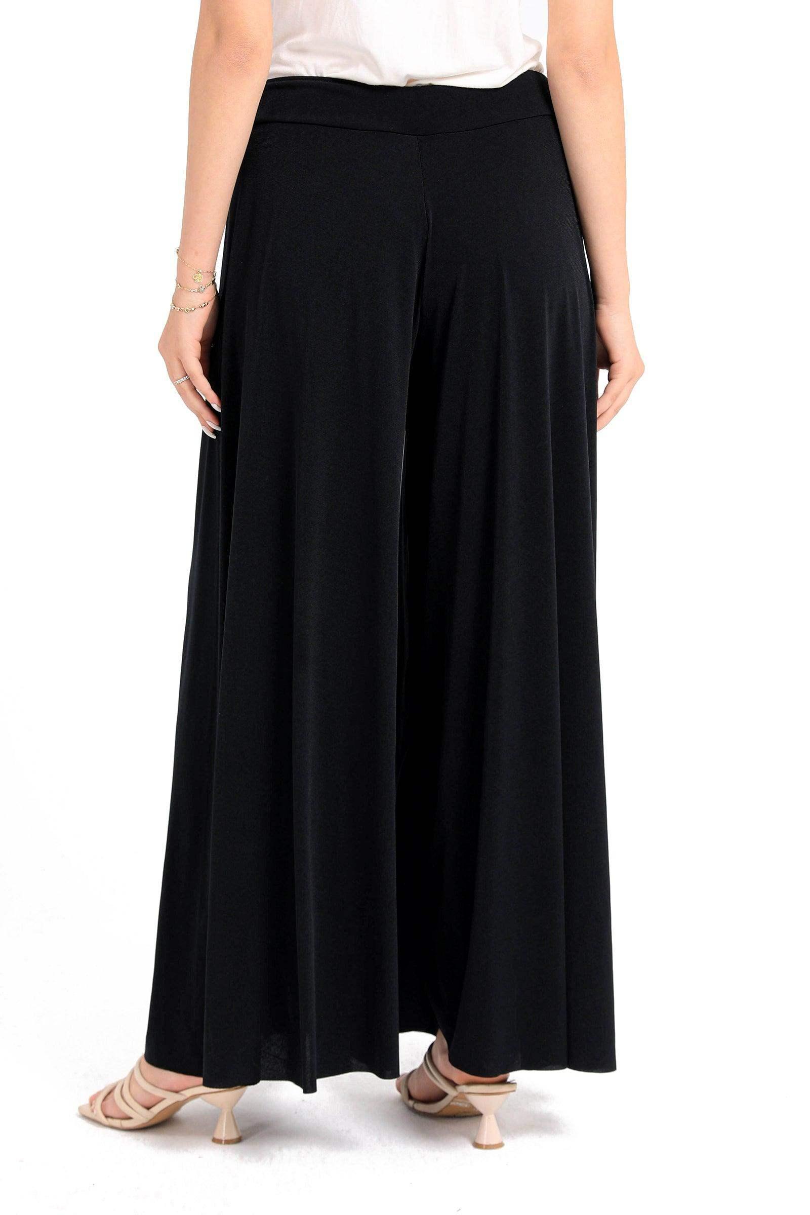 Ankle Length Wide Leg Pants - Carina - كارينا