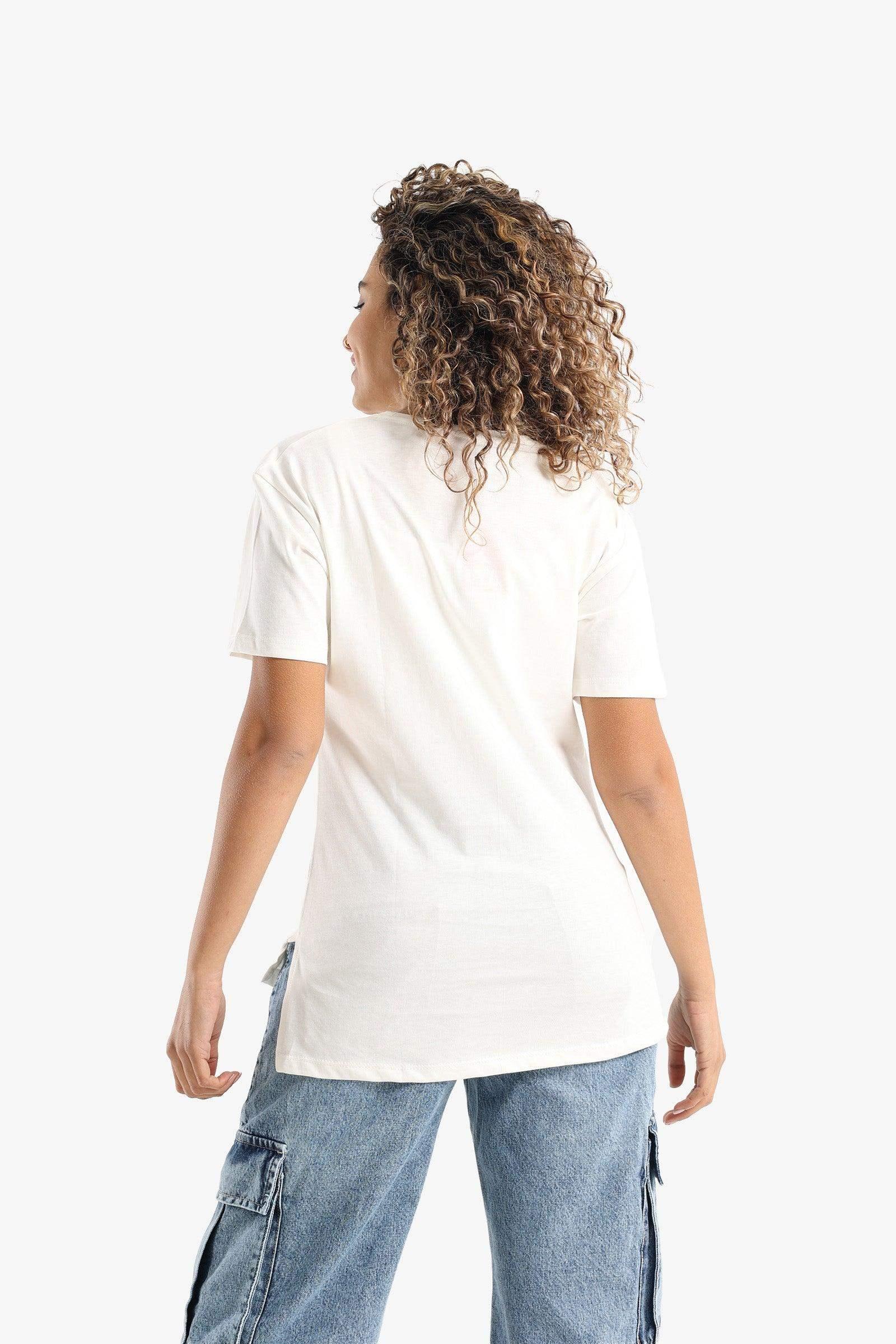 Asymmetrical Lounge T-Shirt - Carina - كارينا
