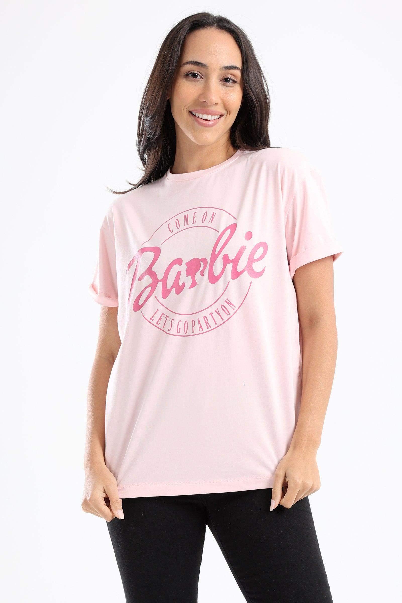 Barbie Printed Lounge T-Shirt - Carina - كارينا