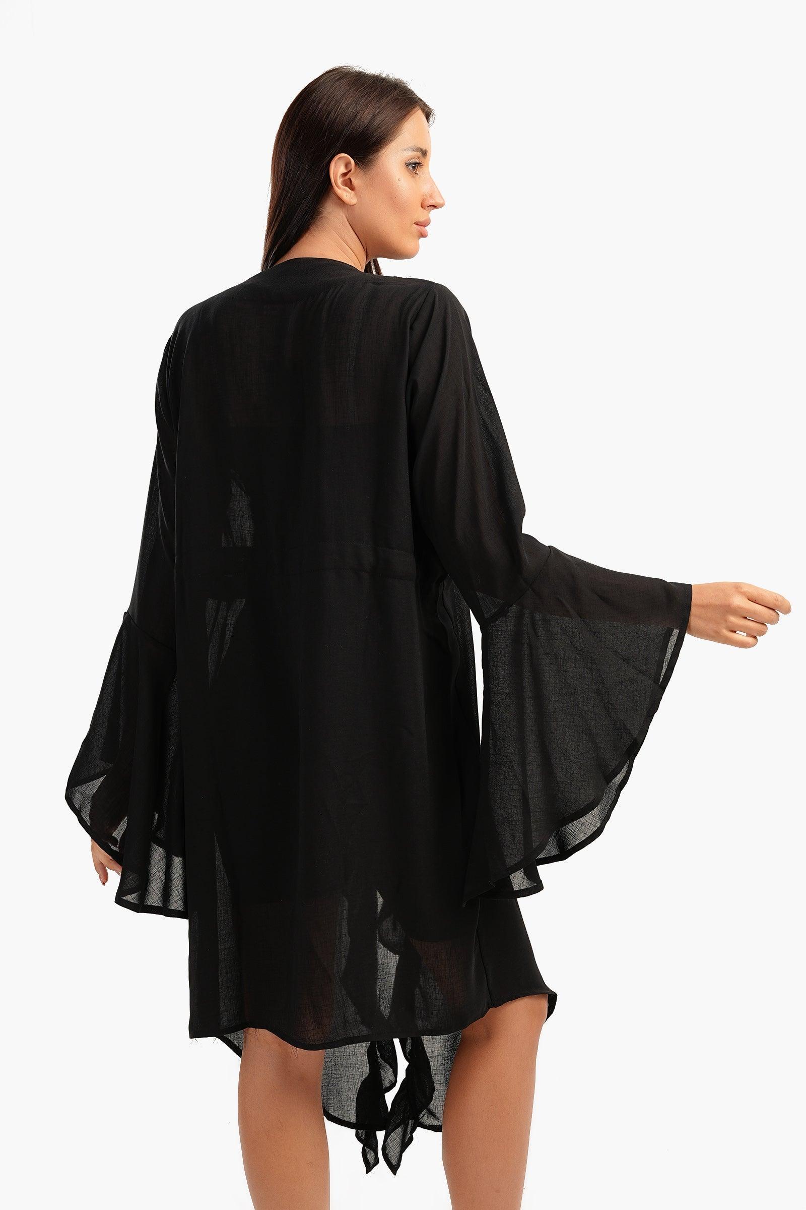 Beach Kimono with Ruffles - Carina - كارينا