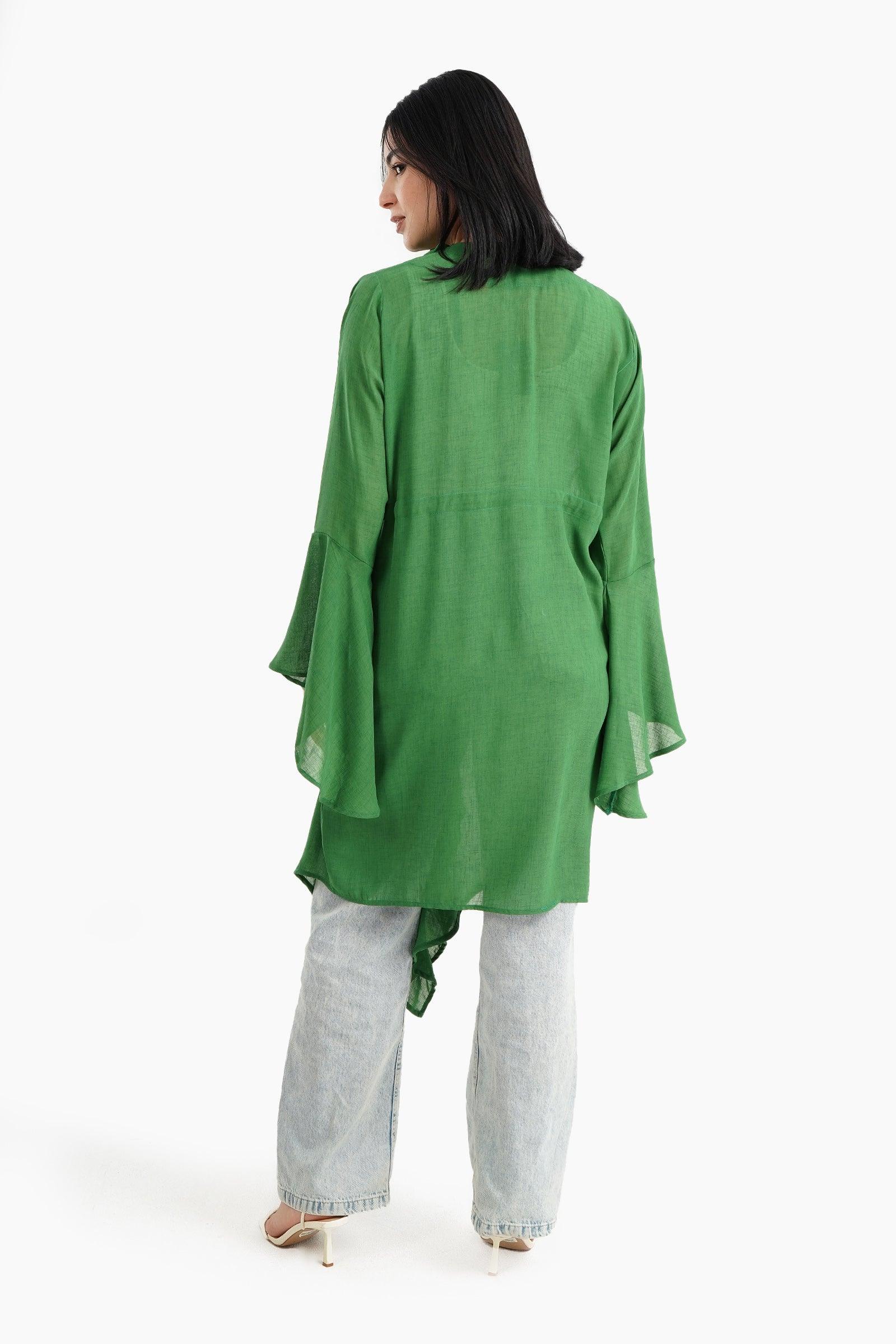 Beach Kimono with Ruffles - Carina - كارينا