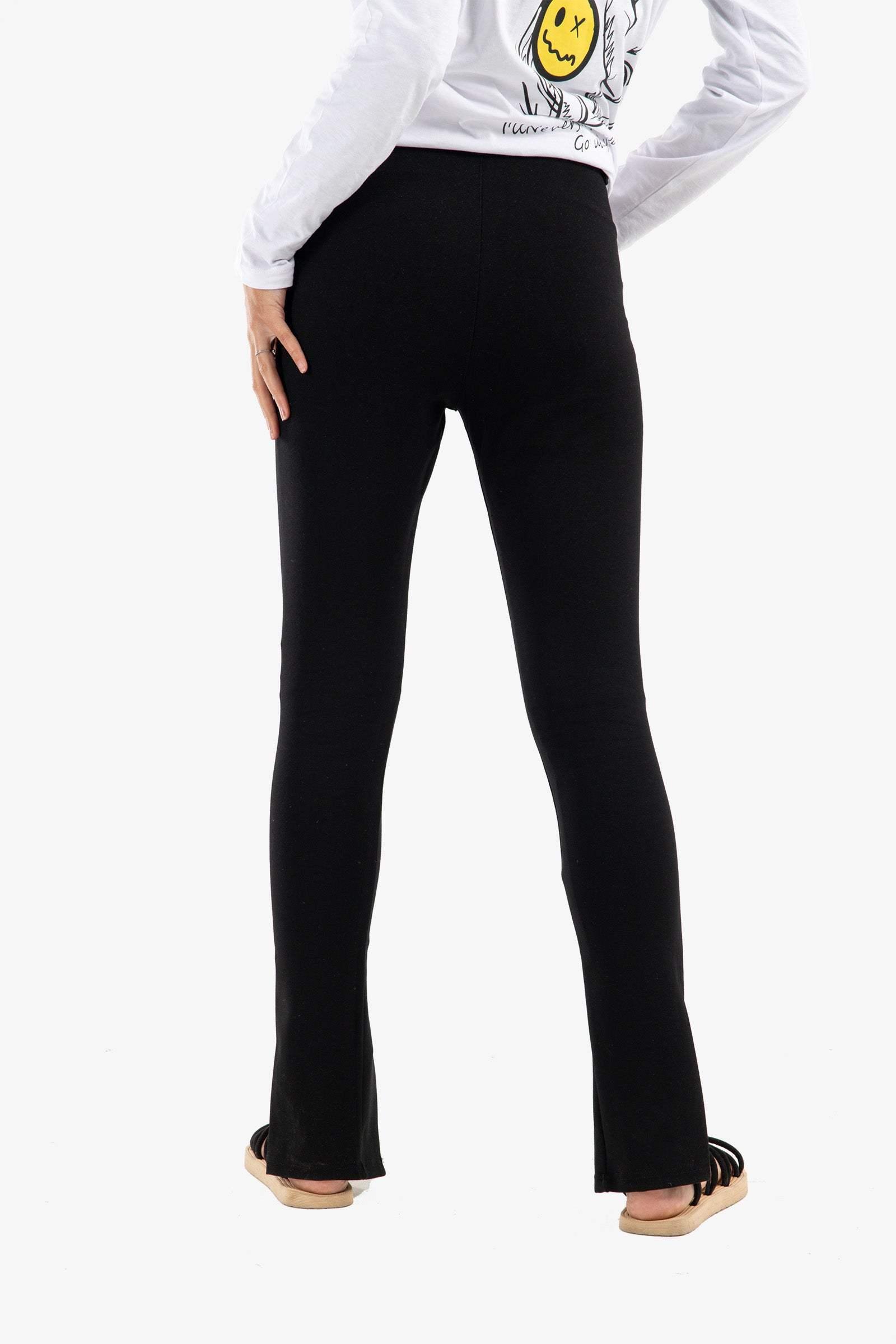 Black Jersey Skinny Pants - Carina - كارينا