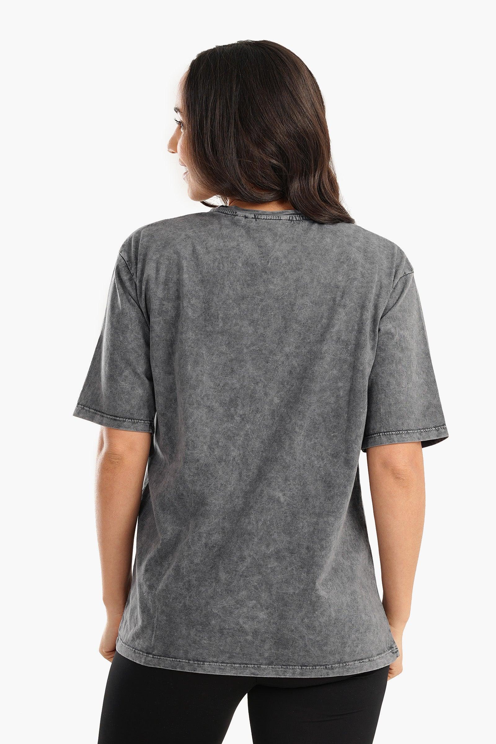 California Printed Lounge T-Shirt - Carina - كارينا