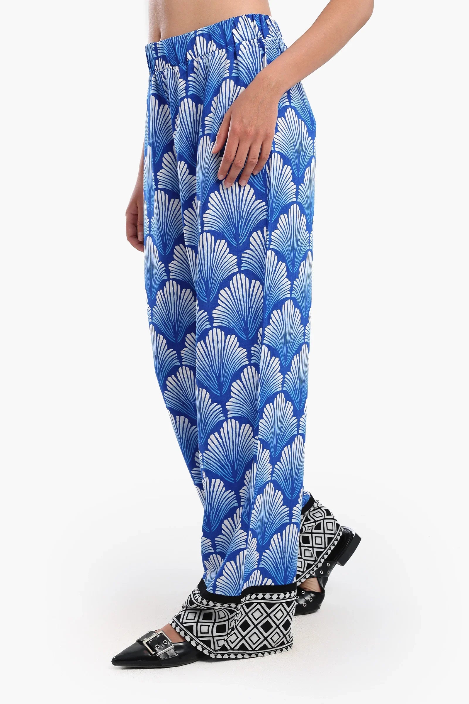Shell Printed Pants