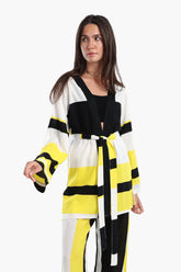 Tritone Open Front Cardigan