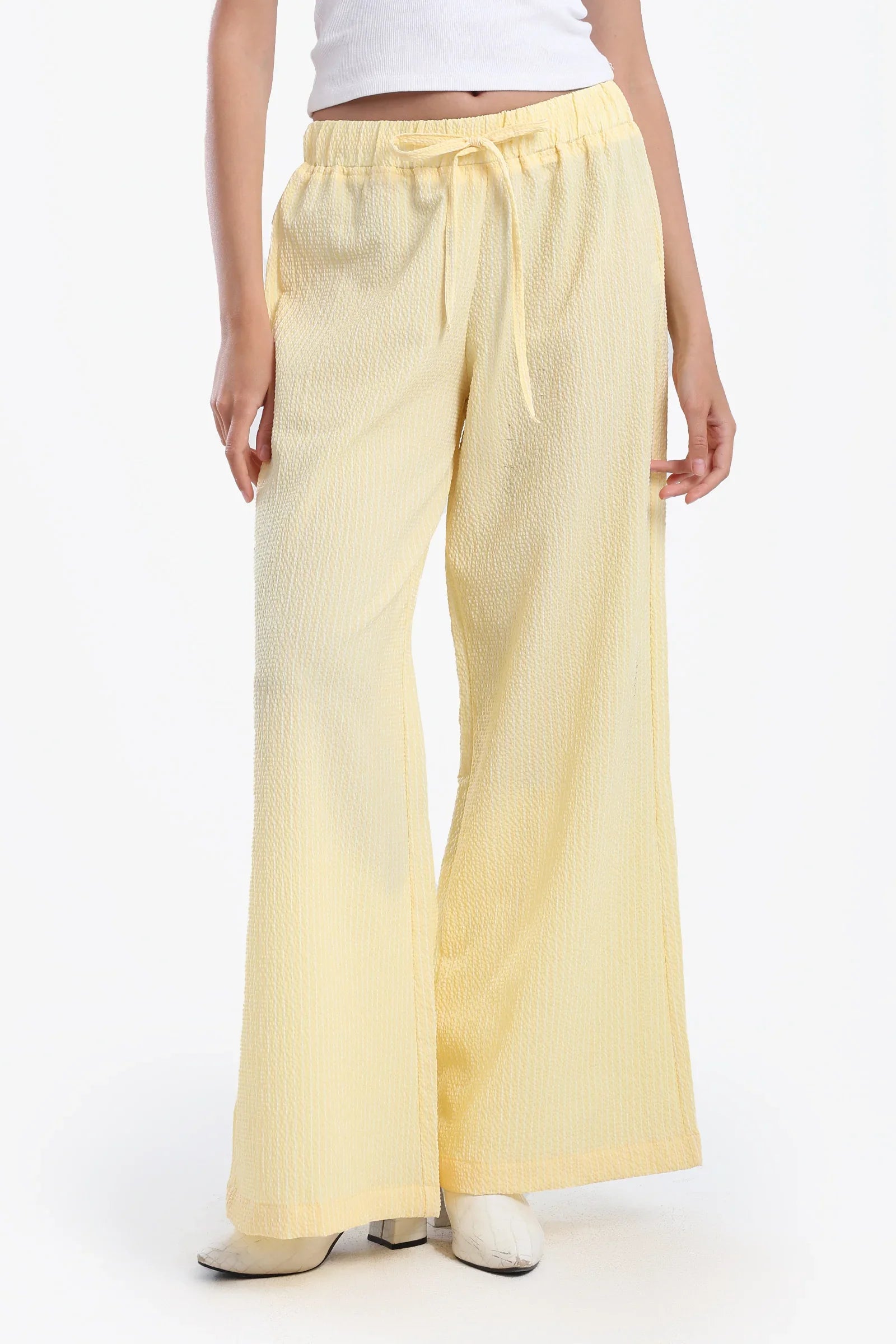 Comfy Striped Wide Leg Pants